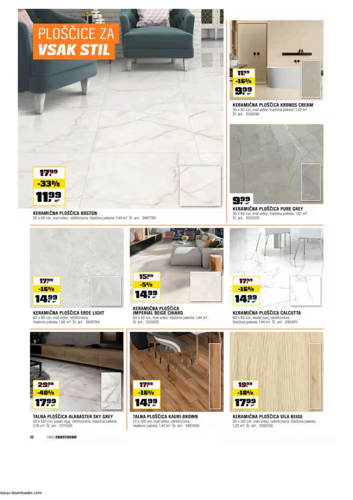 Stran 10. Obi kataloga - December od 01.03.2026.