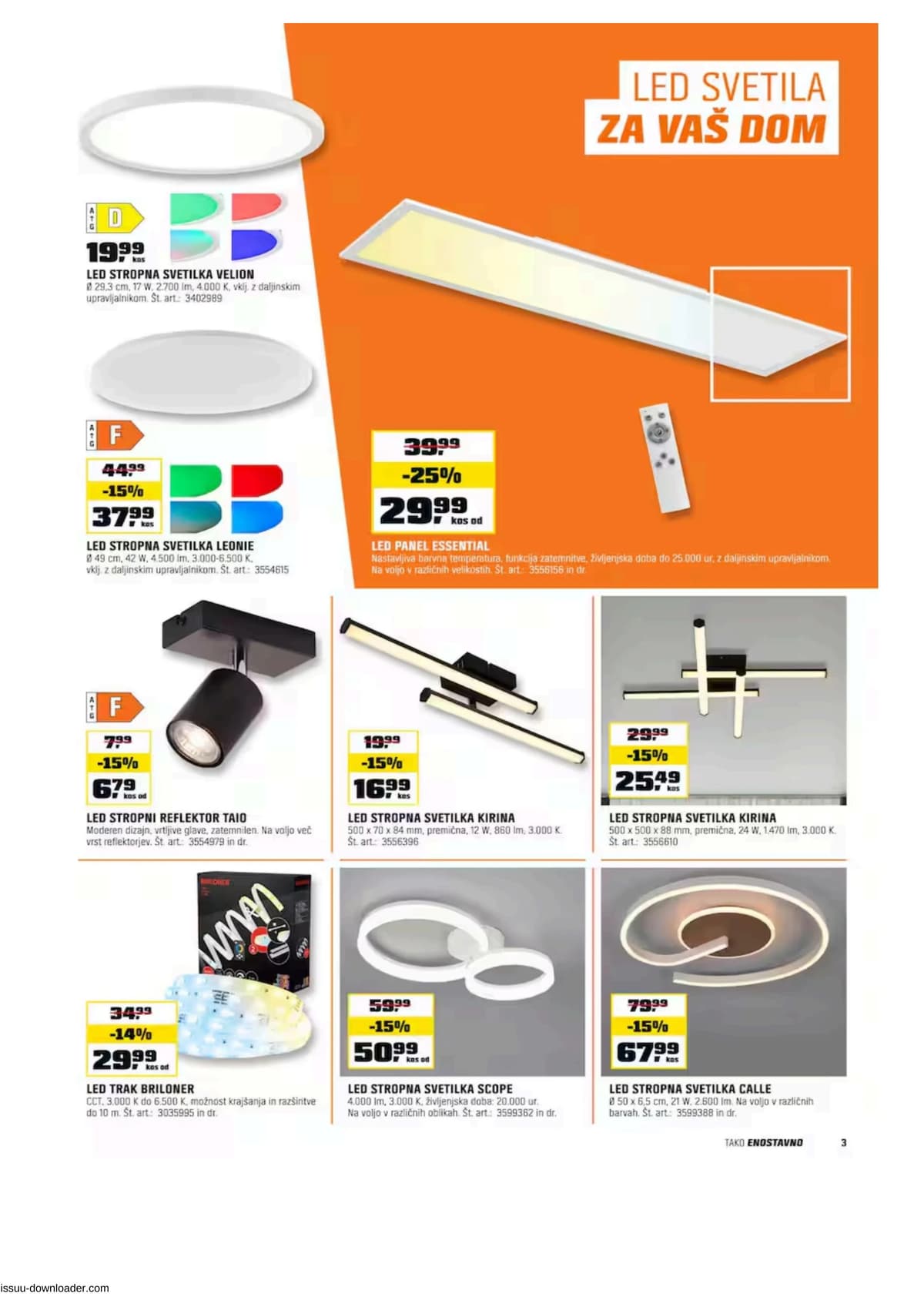 Stran 3. Obi kataloga - December od 01.03.2026.