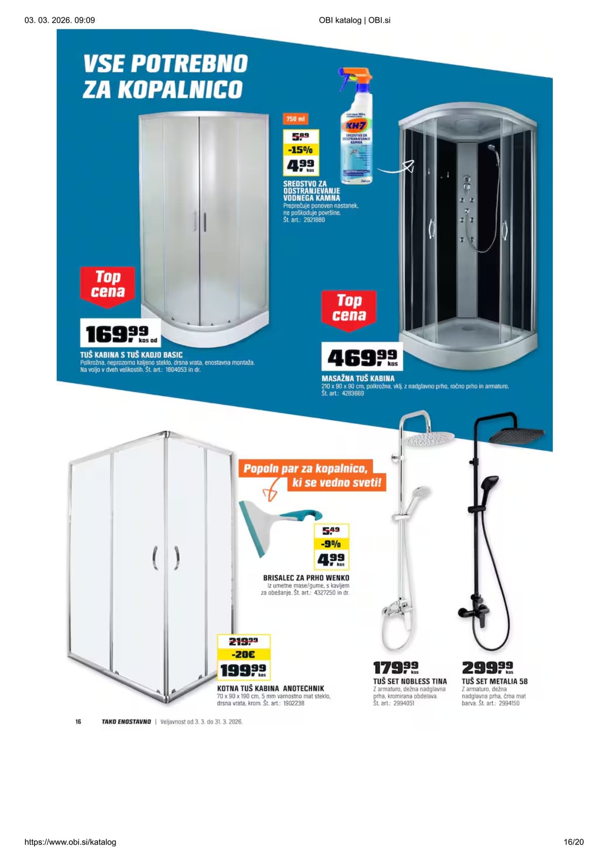 Stran 16. Obi kataloga - Marec 2026 od 03.03.2026.