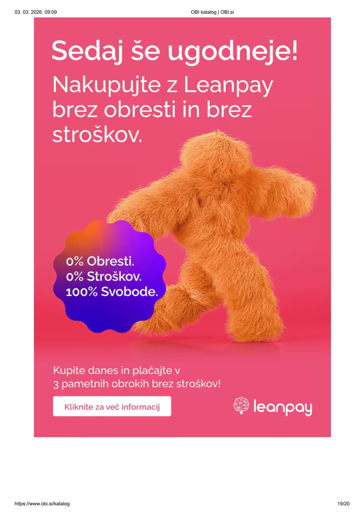 Stran 19. Obi kataloga - Marec 2026 od 03.03.2026.