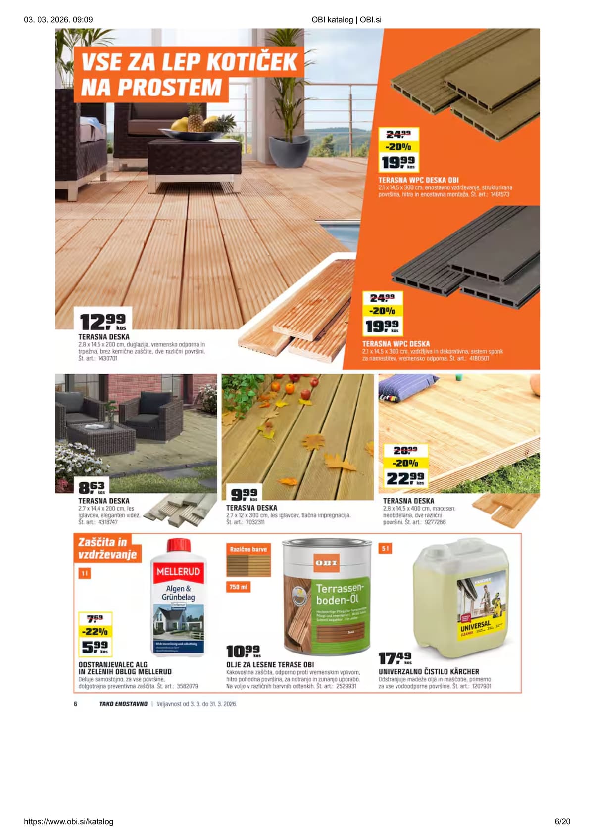 Stran 6. Obi kataloga - Marec 2026