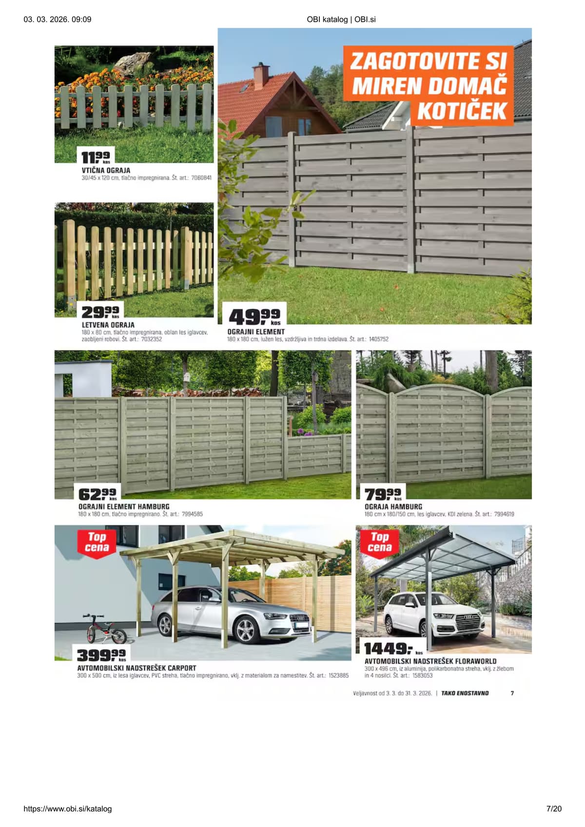 Stran 7. Obi kataloga - Marec 2026 od 03.03.2026.