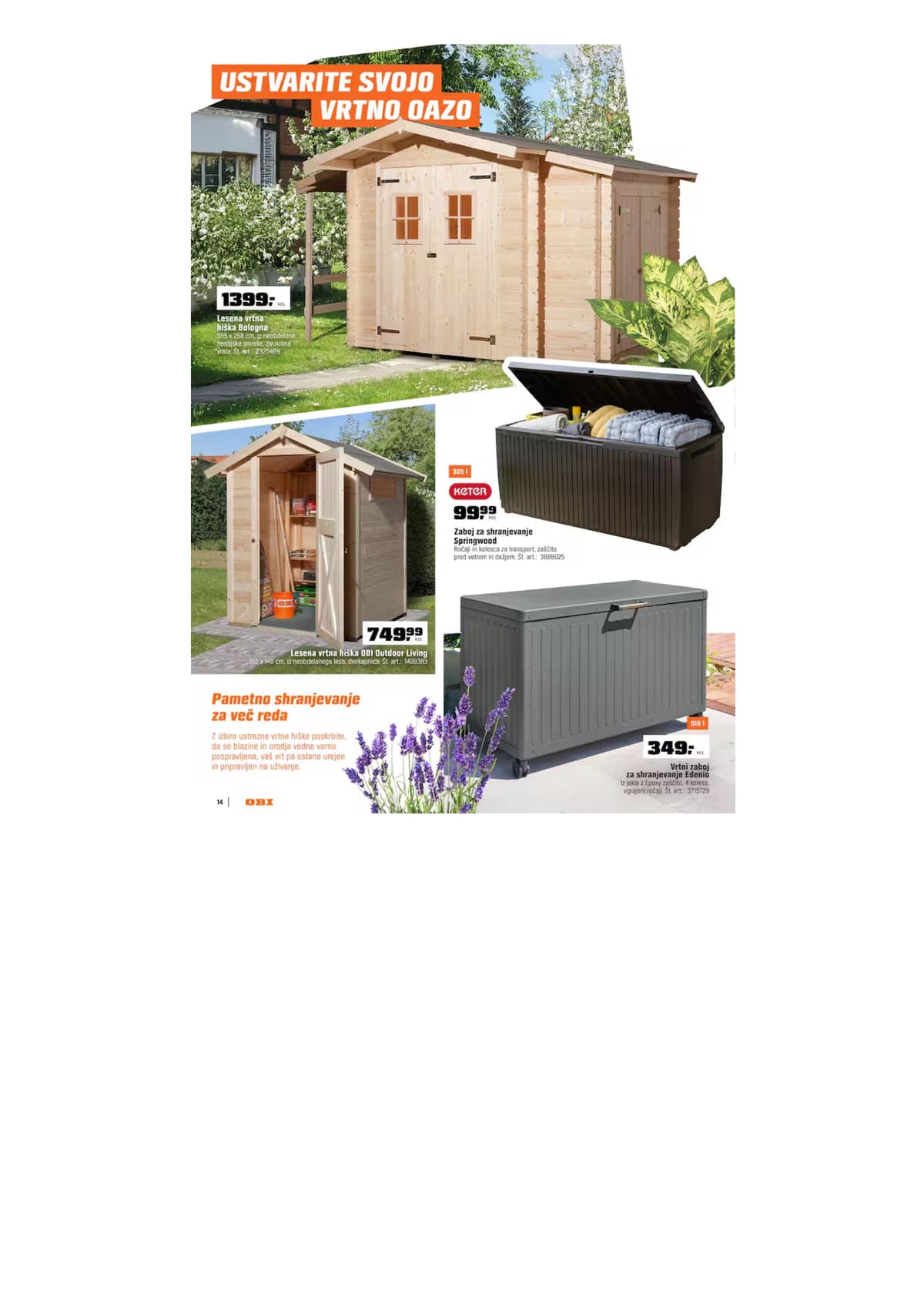 Stran 14. Obi kataloga - Vse Za Vrt