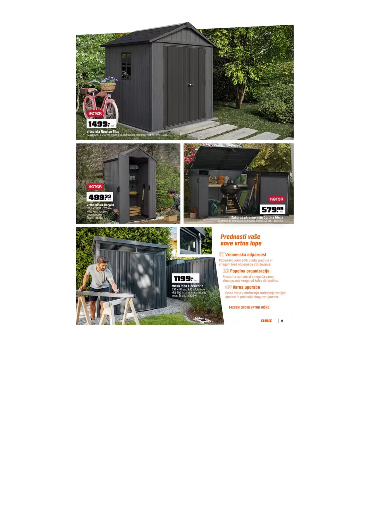 Stran 15. Obi kataloga - Vse Za Vrt