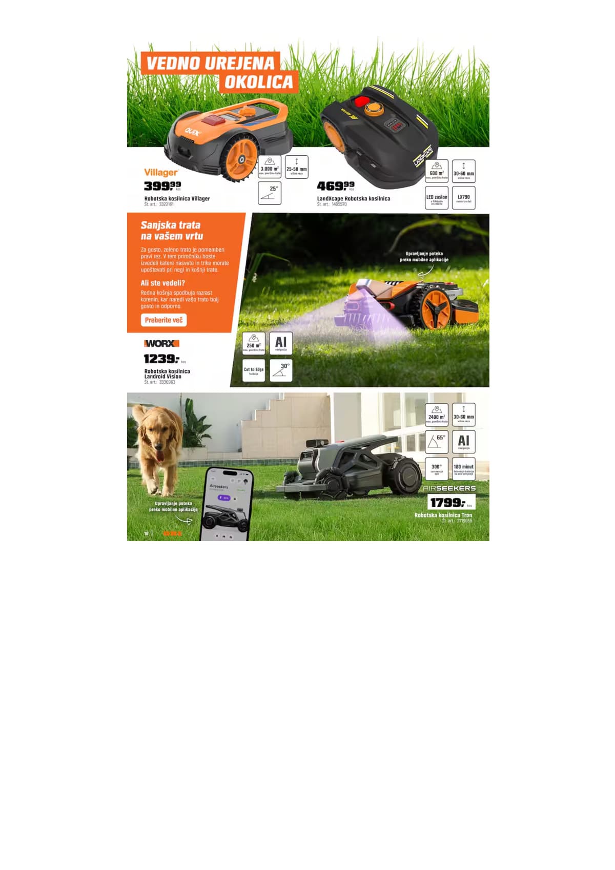 Stran 18. Obi kataloga - Vse Za Vrt od 01.04.2026.