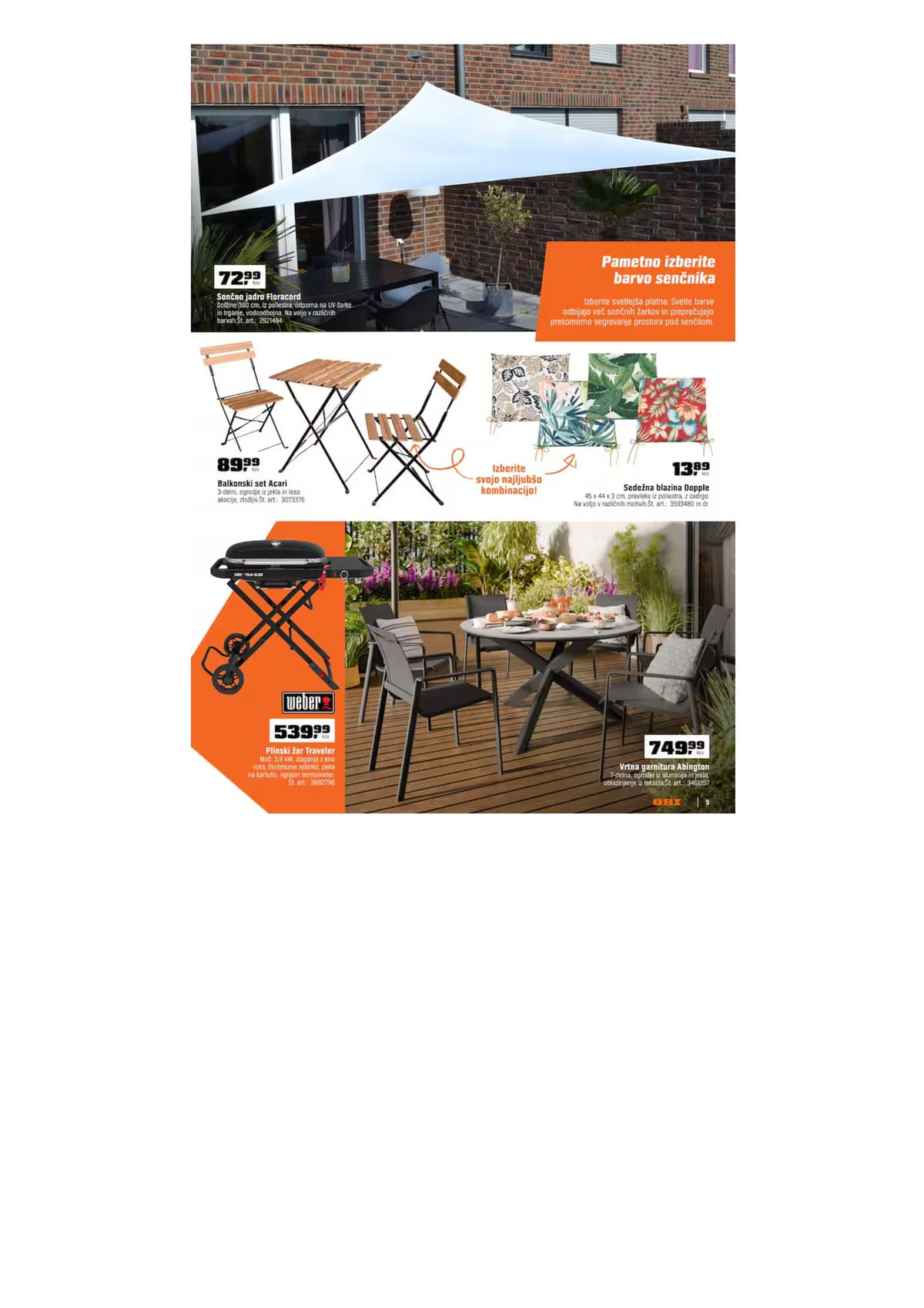 Stran 5. Obi kataloga - Vse Za Vrt