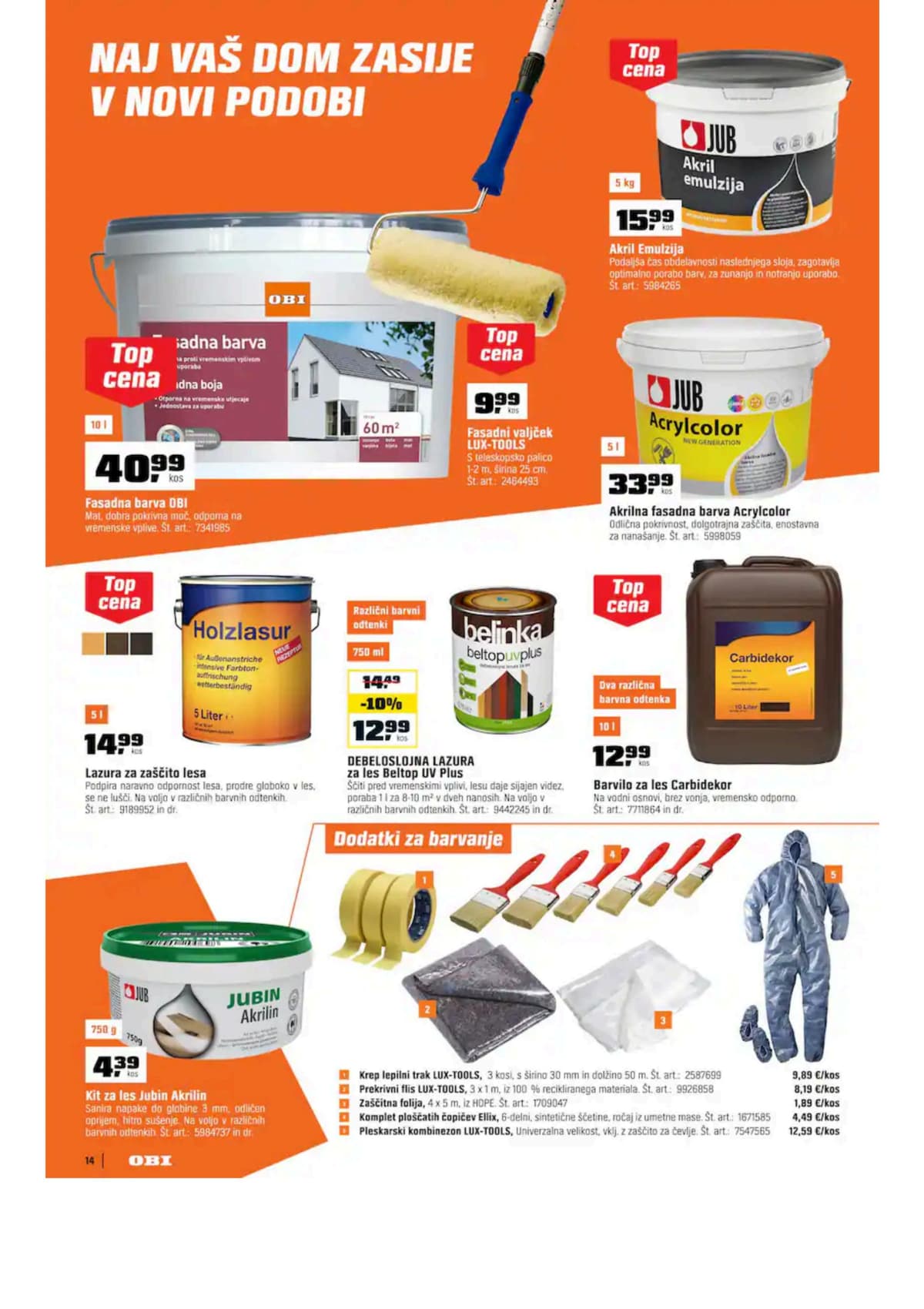 Stran 14. Obi kataloga - April 2026 od 02.04.2026.