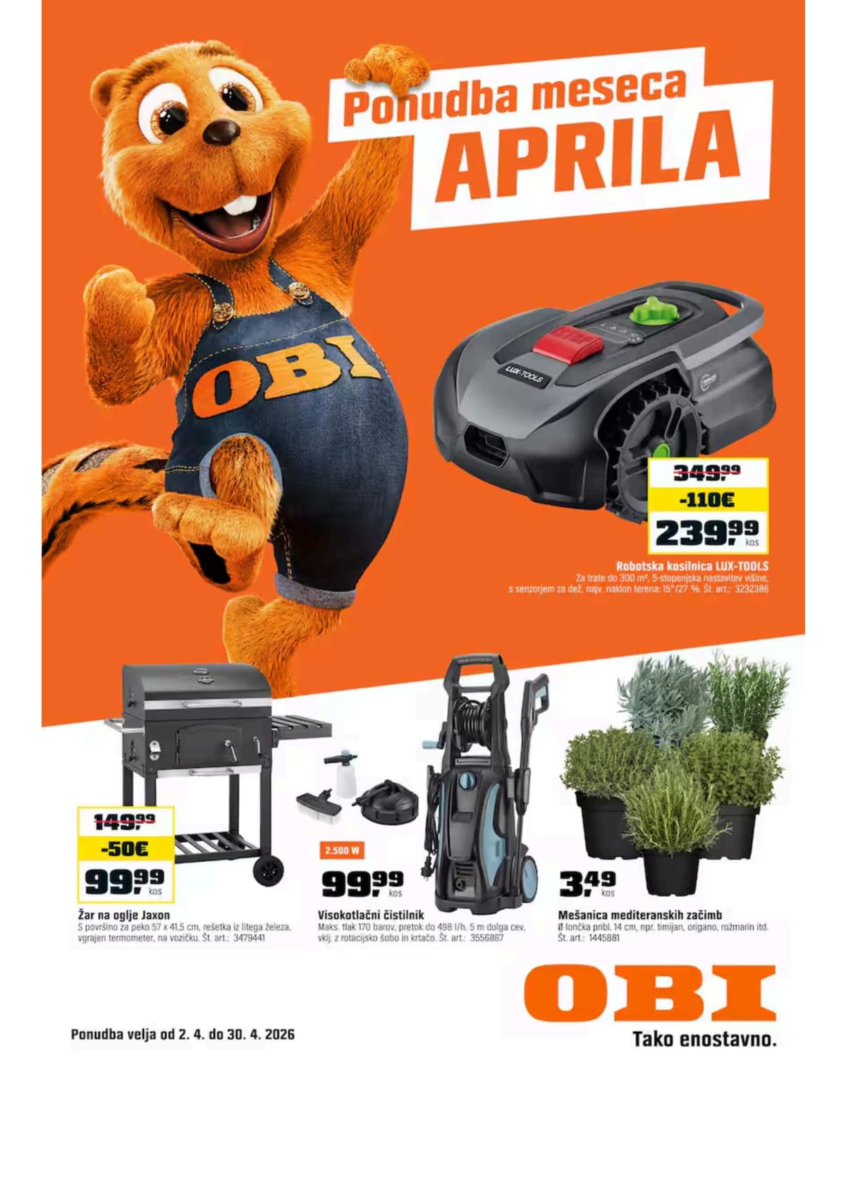 Stran 19. Obi kataloga - April 2026 od 02.04.2026.