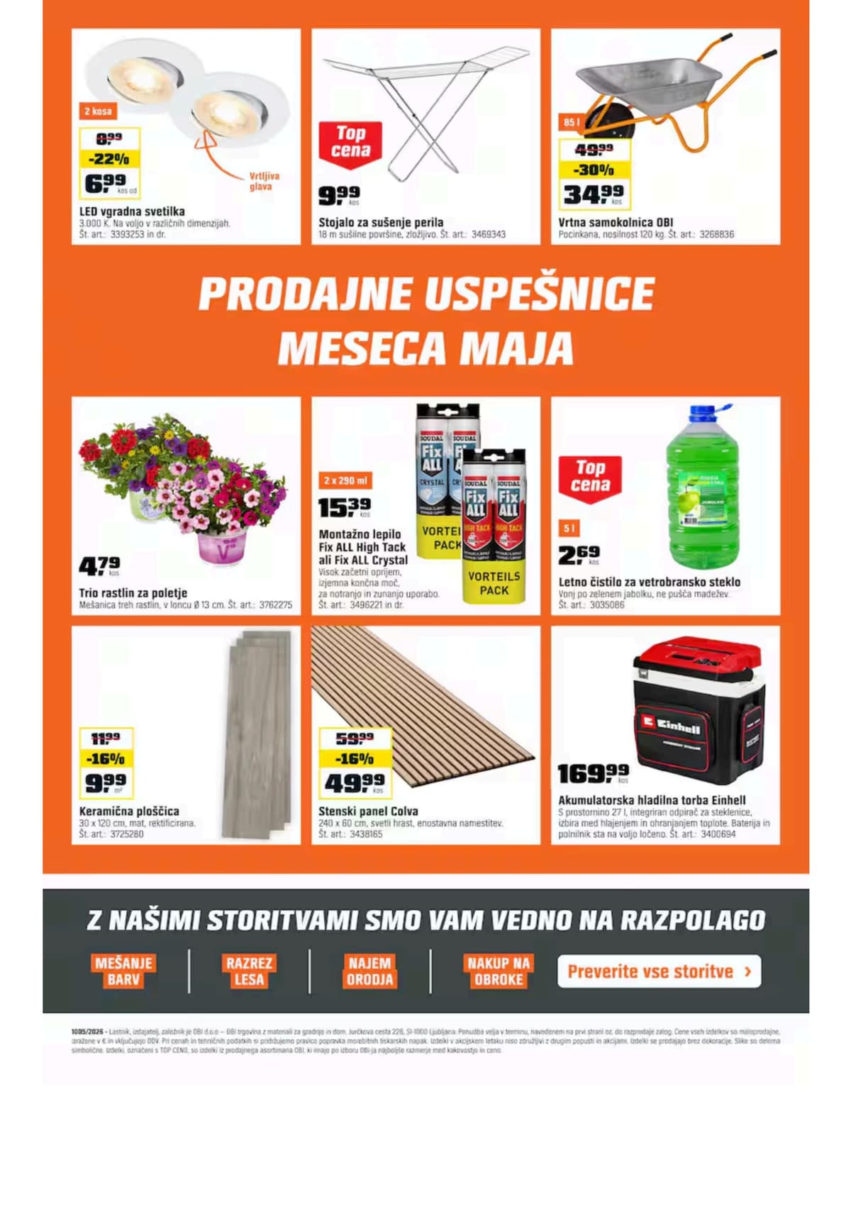 Stran 24. Obi kataloga - Maj 2026 od 05.05.2026.