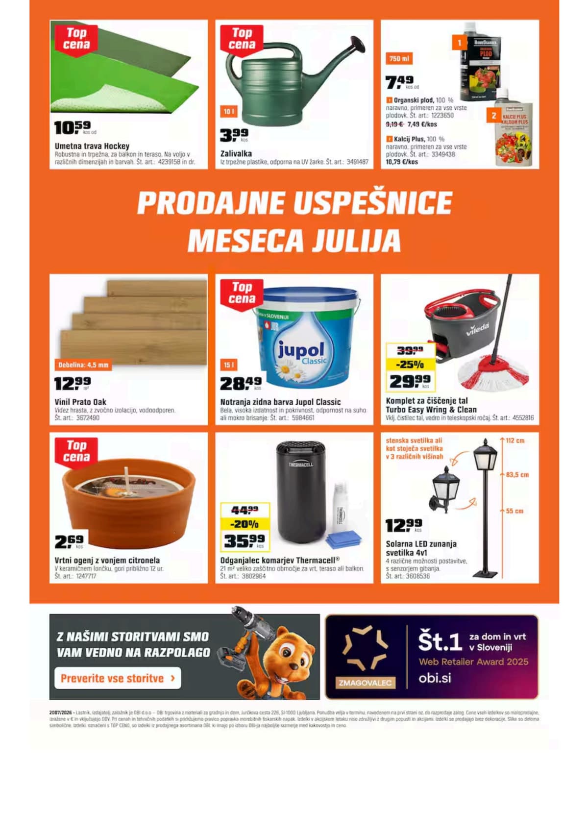 Stran 22. Obi kataloga - Julij 2026 od 09.07.2026