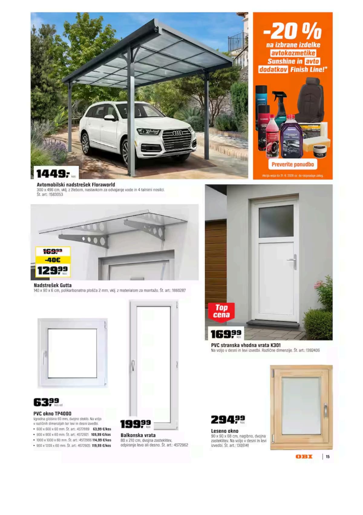 Stran 15. Obi kataloga - Avgust 2026 od 04.08.2026