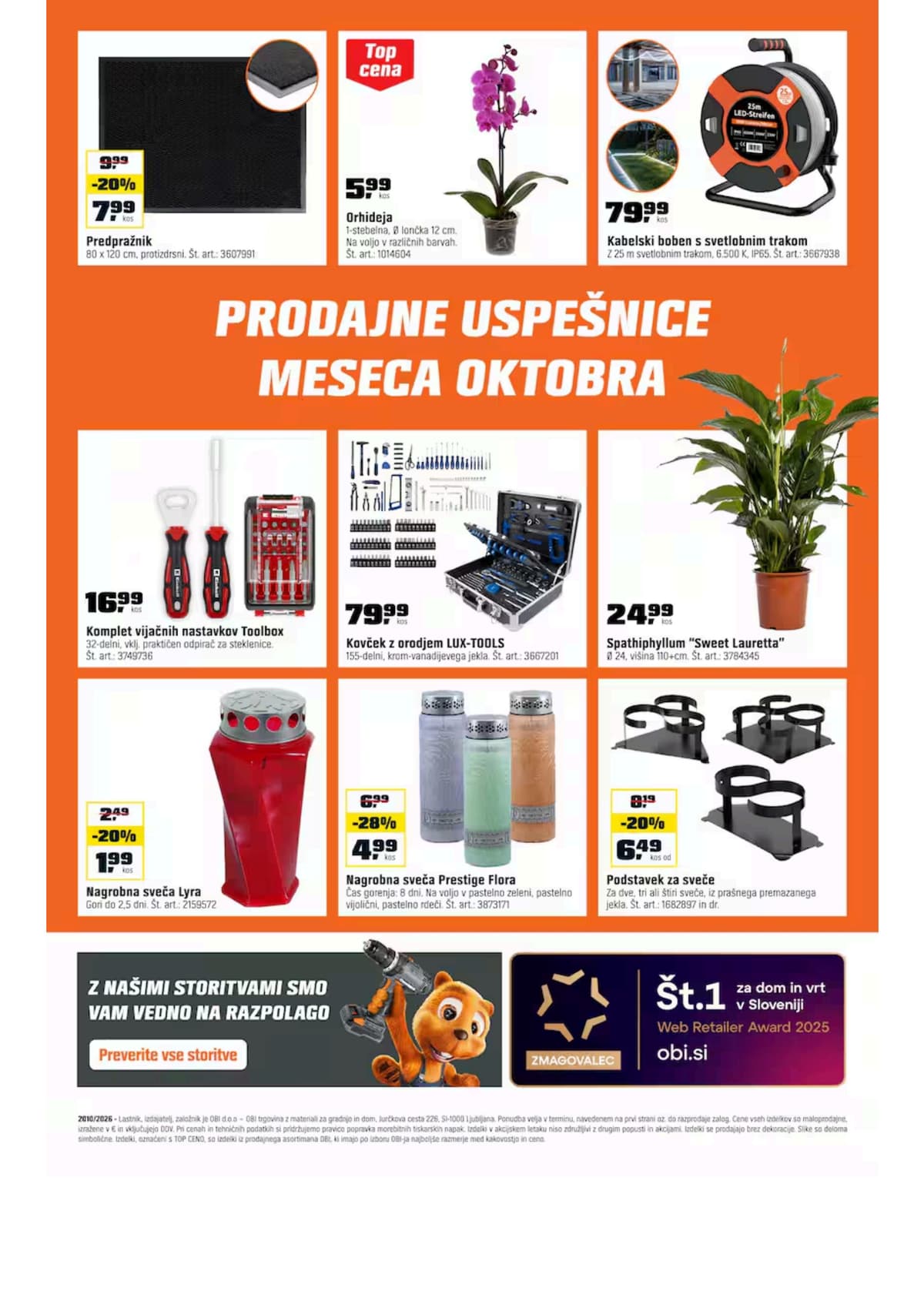 Stran 22. Obi kataloga - Oktober 2026 od 03.10.2026.