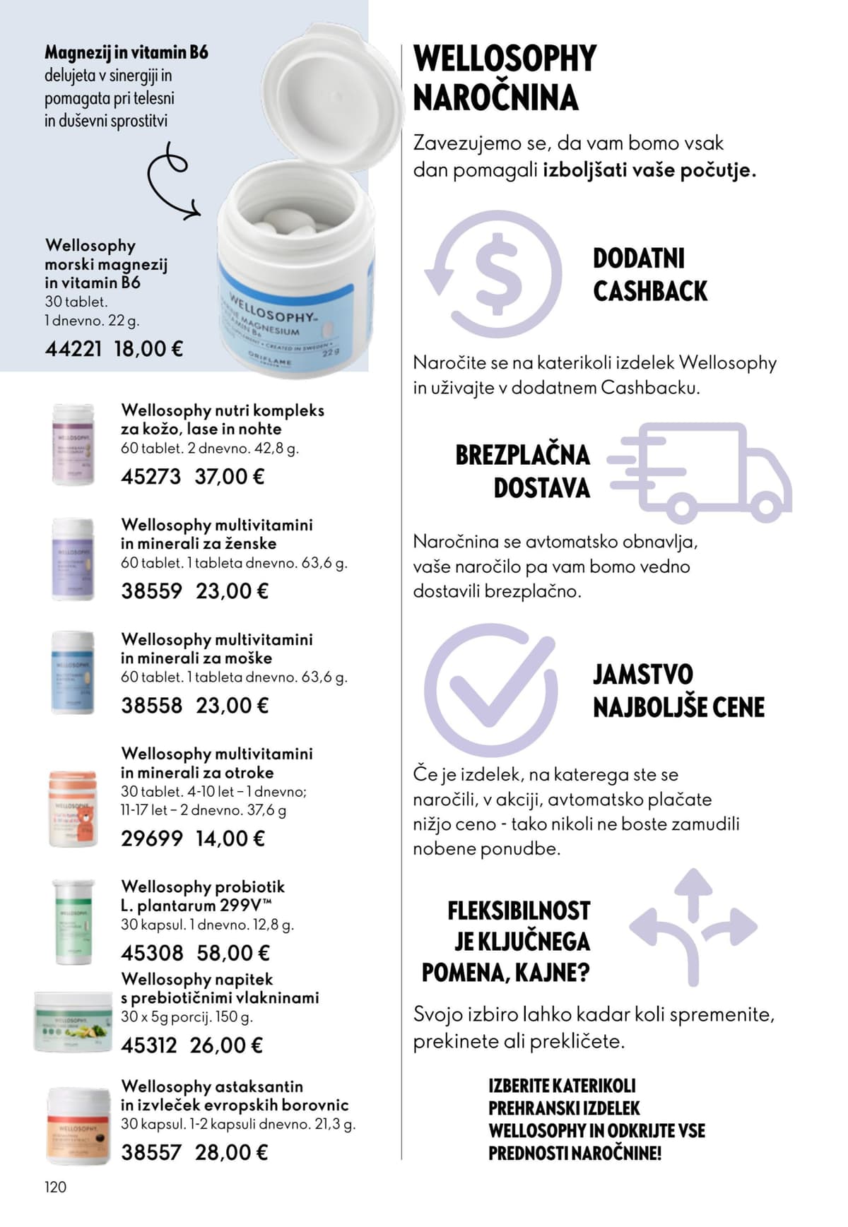 Stran 120. Oriflame kataloga - Akcijska Ponudba od 09.03.2026.