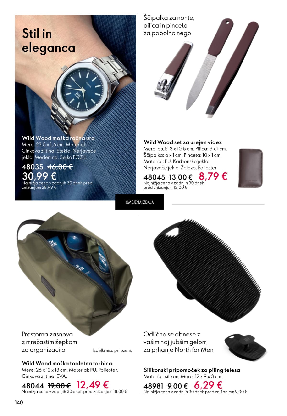 Stran 140. Oriflame kataloga - Akcijska Ponudba od 09.03.2026.