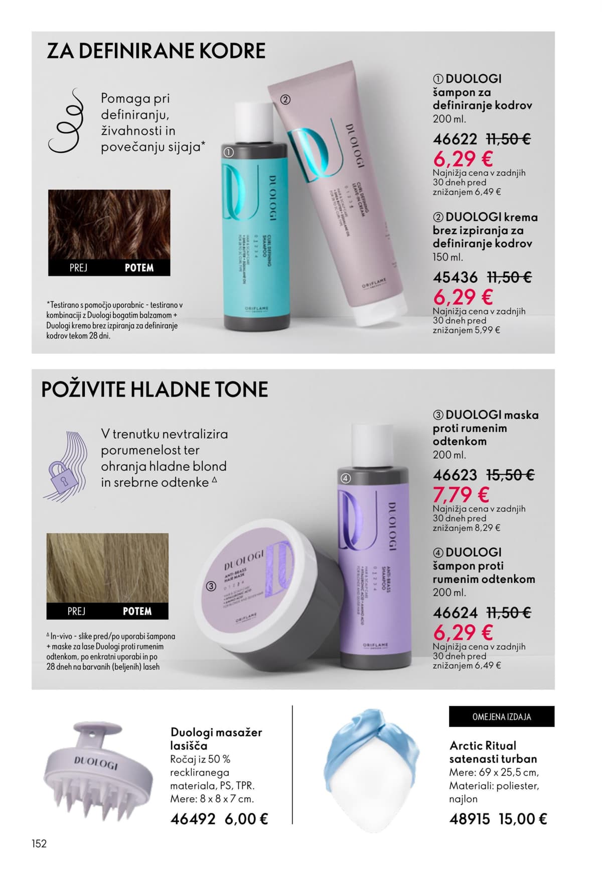 Stran 152. Oriflame kataloga - Akcijska Ponudba od 09.03.2026.