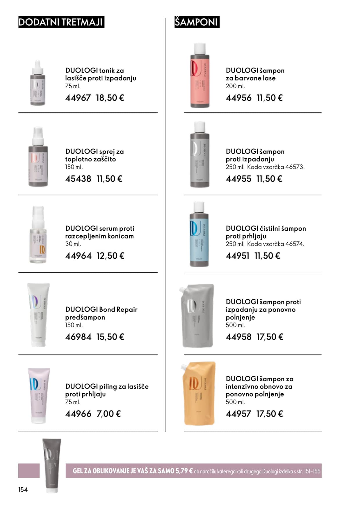 Stran 154. Oriflame kataloga - Akcijska Ponudba od 09.03.2026.