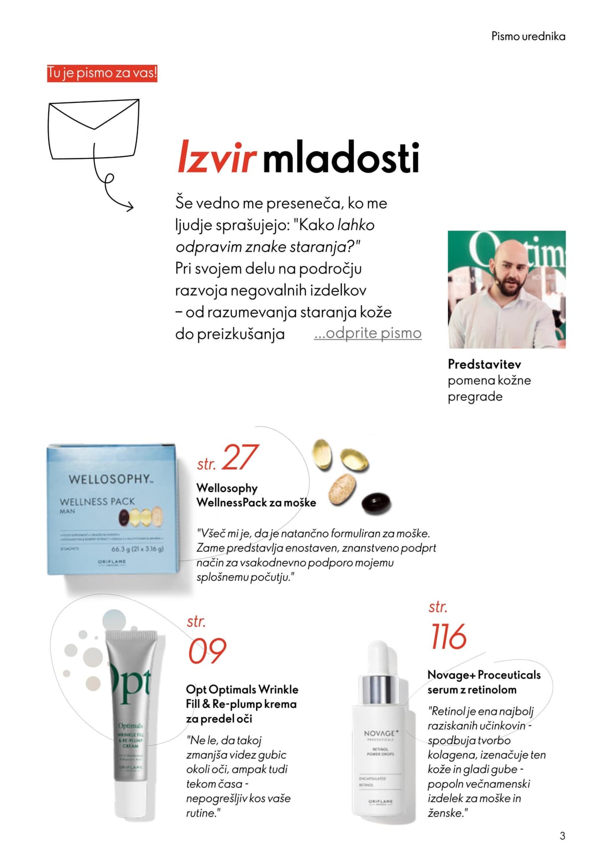 Stran 3. Oriflame kataloga - Akcijska Ponudba od 09.03.2026.