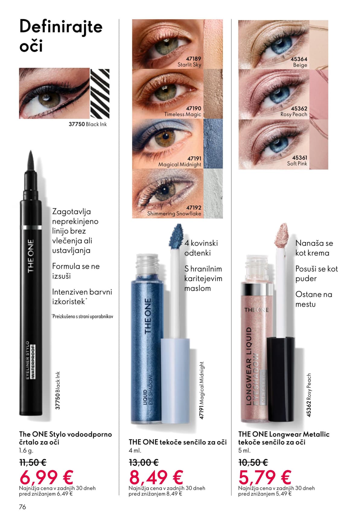 Stran 76. Oriflame kataloga - Akcijska Ponudba od 09.03.2026.