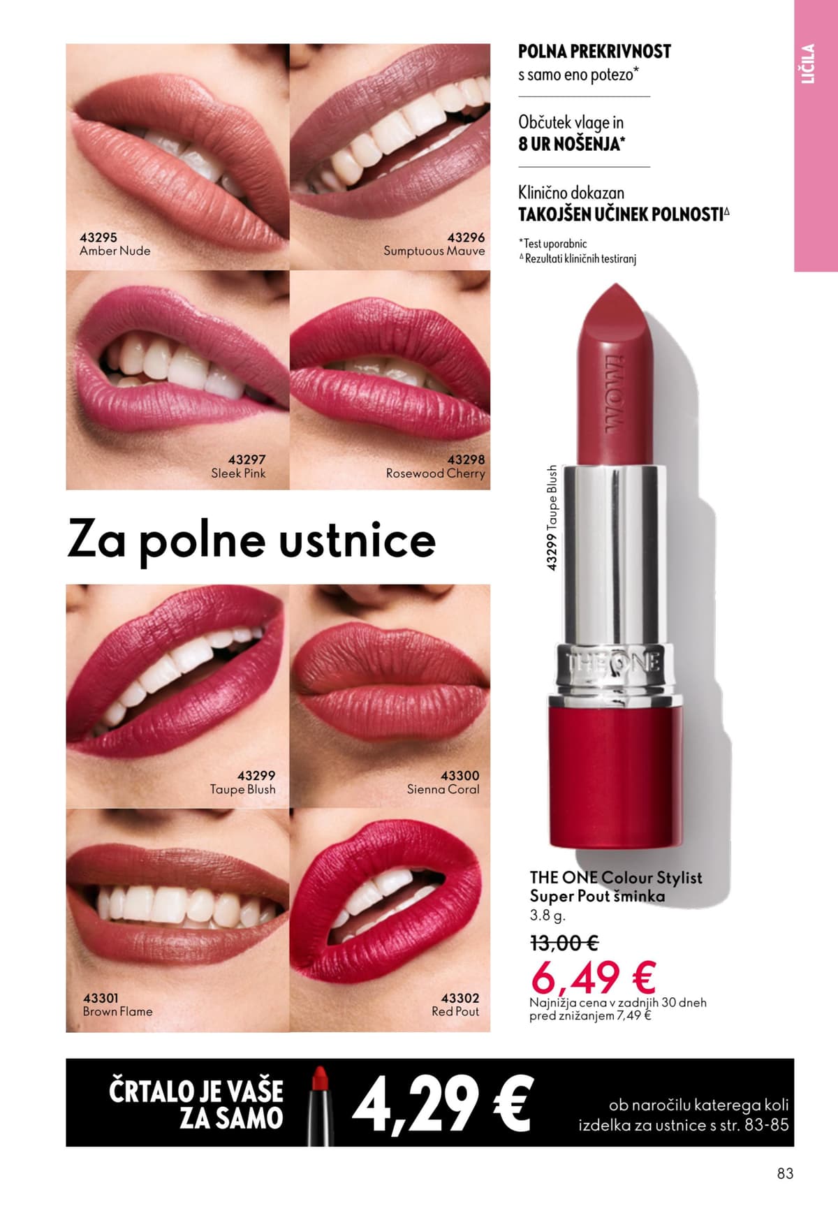 Stran 83. Oriflame kataloga - Akcijska Ponudba od 09.03.2026.
