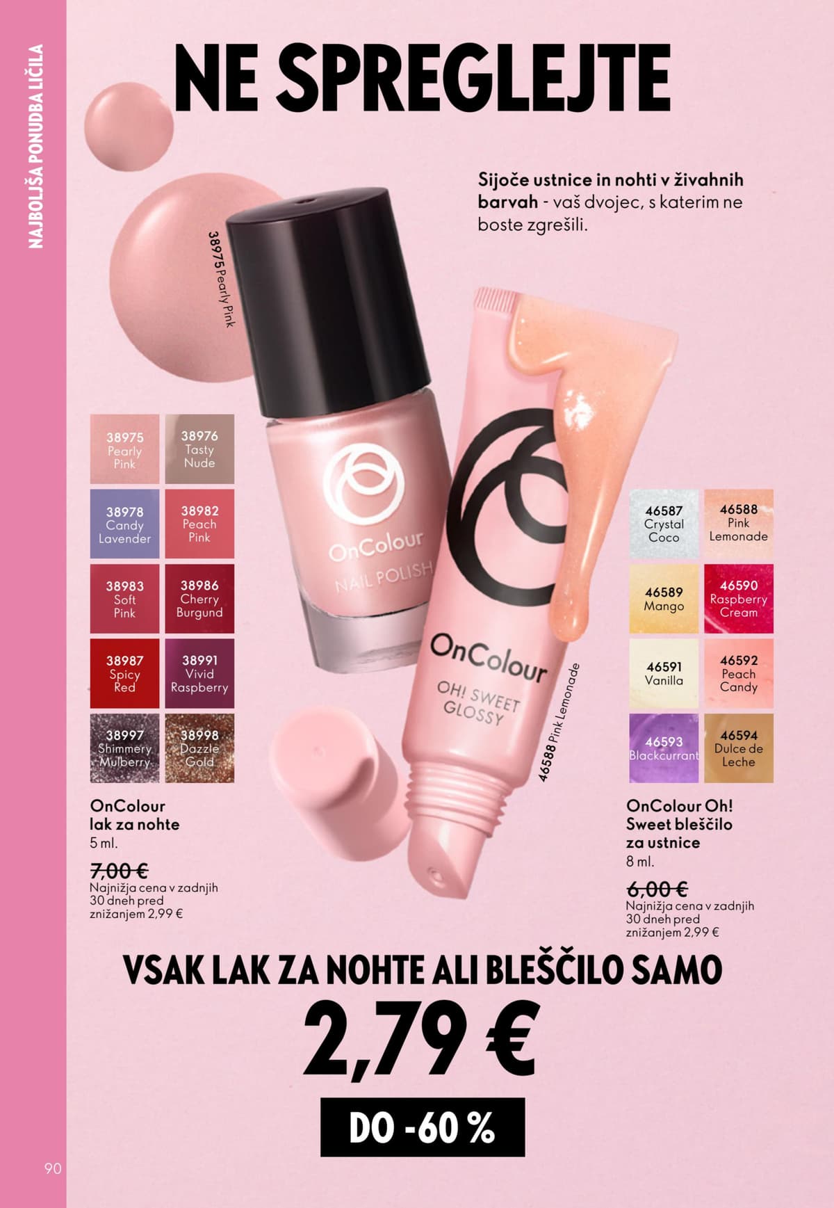 Stran 90. Oriflame kataloga - Akcijska Ponudba od 09.03.2026.