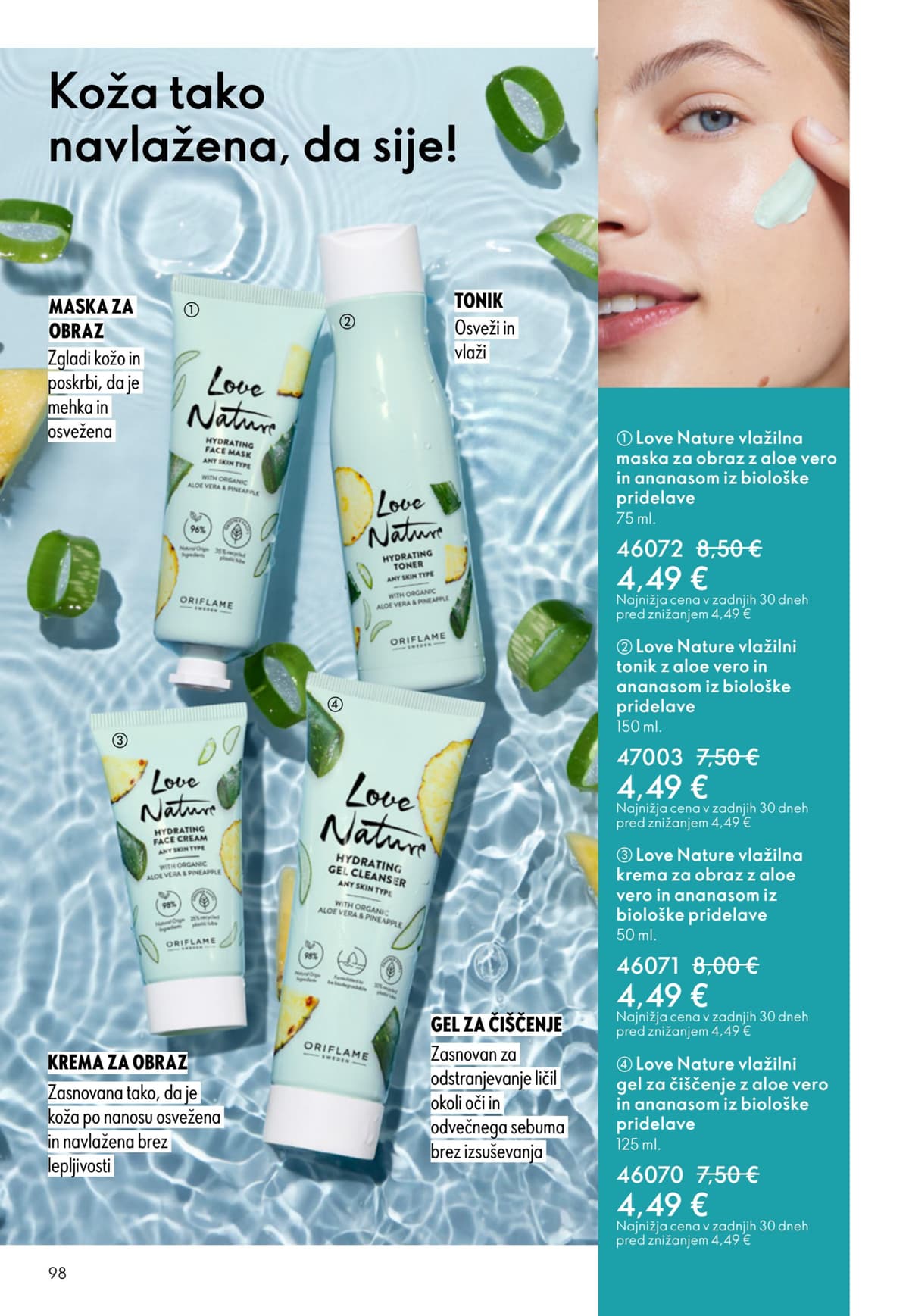 Stran 98. Oriflame kataloga - Akcijska Ponudba od 09.03.2026.