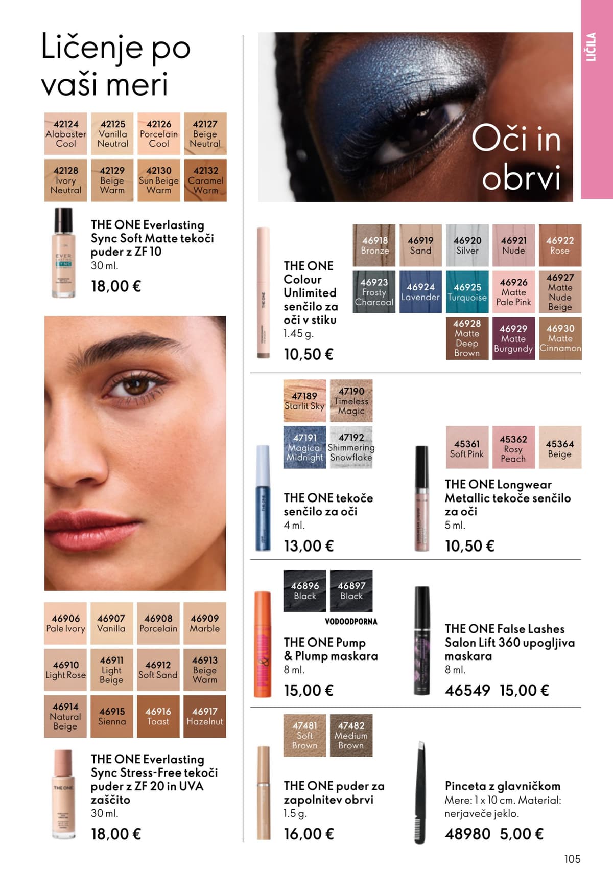 Stran 105. Oriflame kataloga - April 2026 od 25.03.2026.