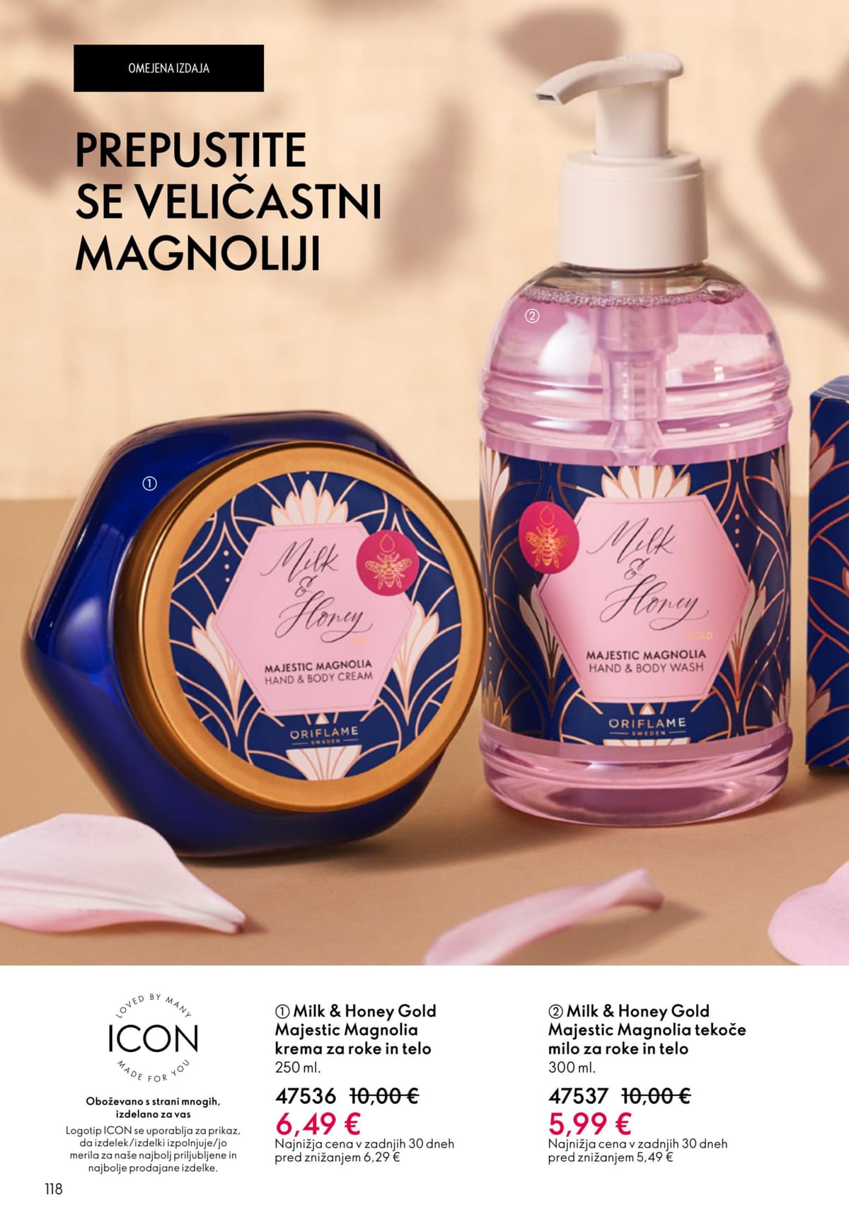 Stran 118. Oriflame kataloga - April 2026 od 25.03.2026.