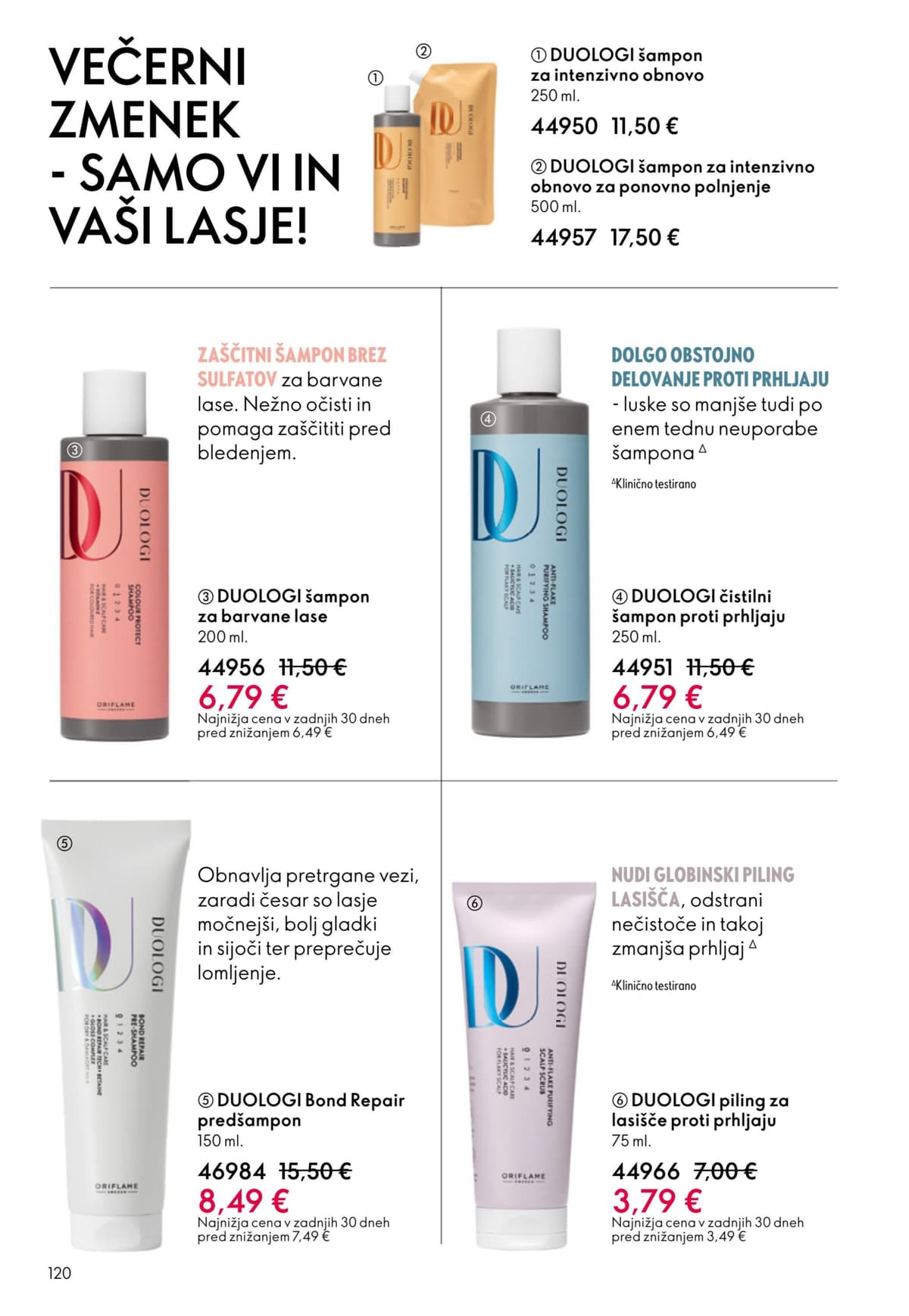 Stran 120. Oriflame kataloga - April 2026 od 25.03.2026.