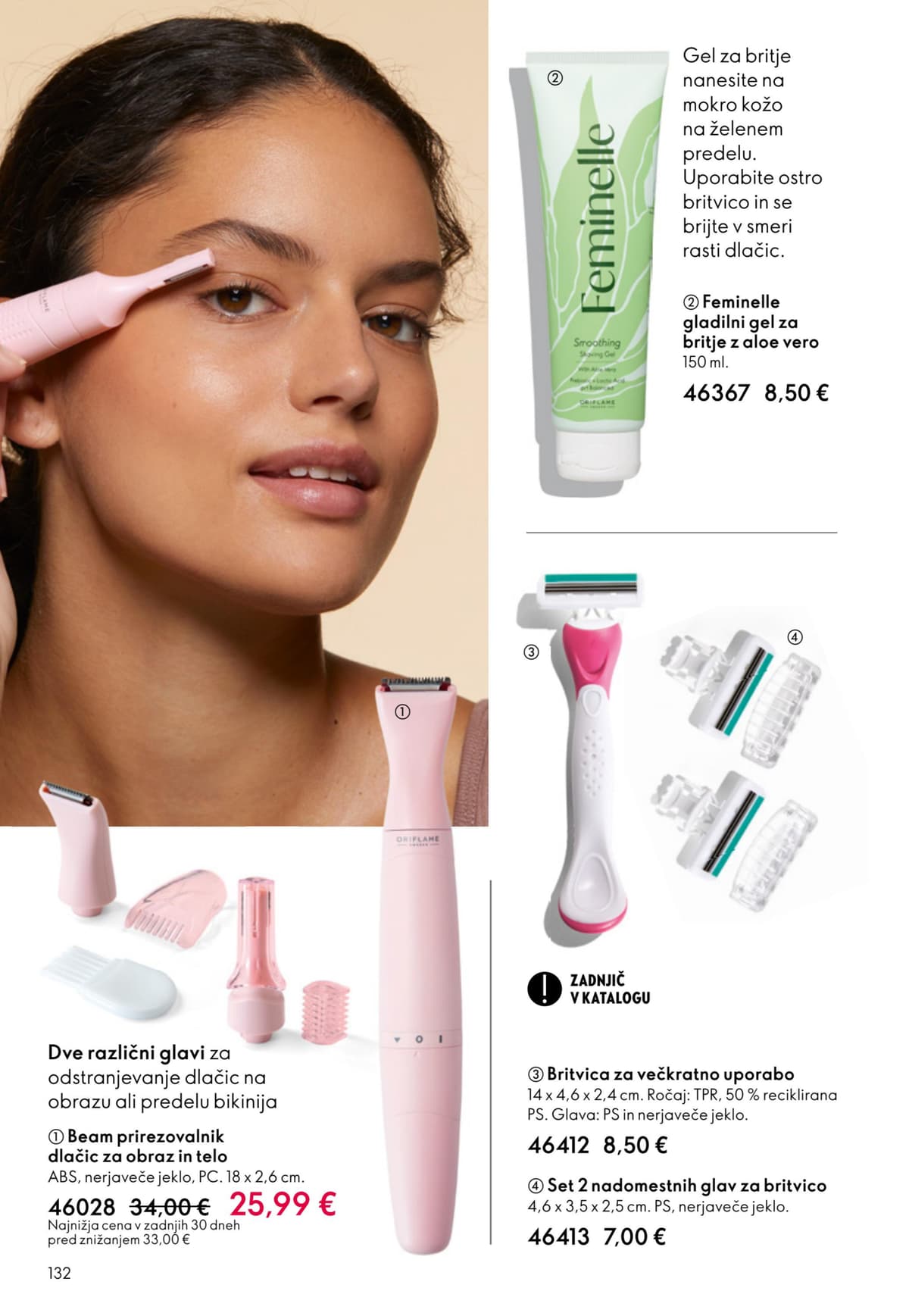Stran 132. Oriflame kataloga - April 2026 od 25.03.2026.
