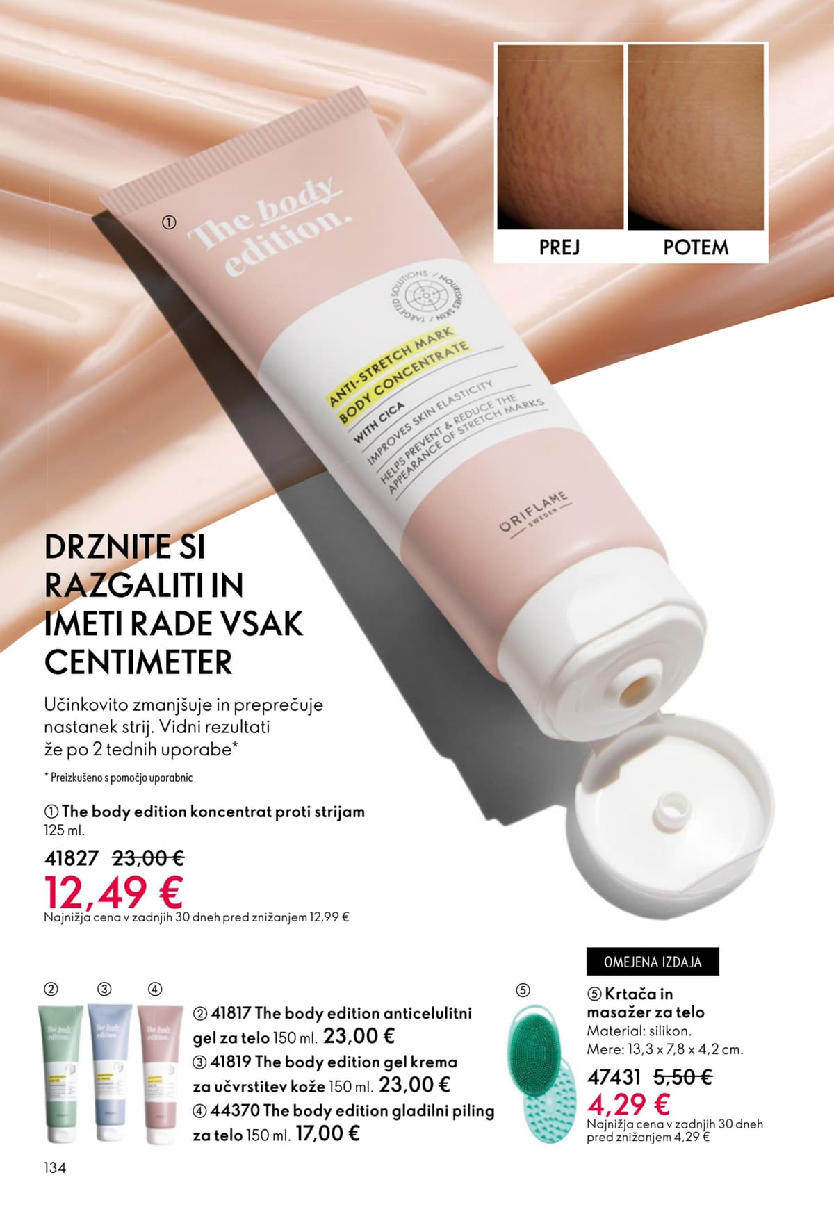 Stran 134. Oriflame kataloga - April 2026 od 25.03.2026.