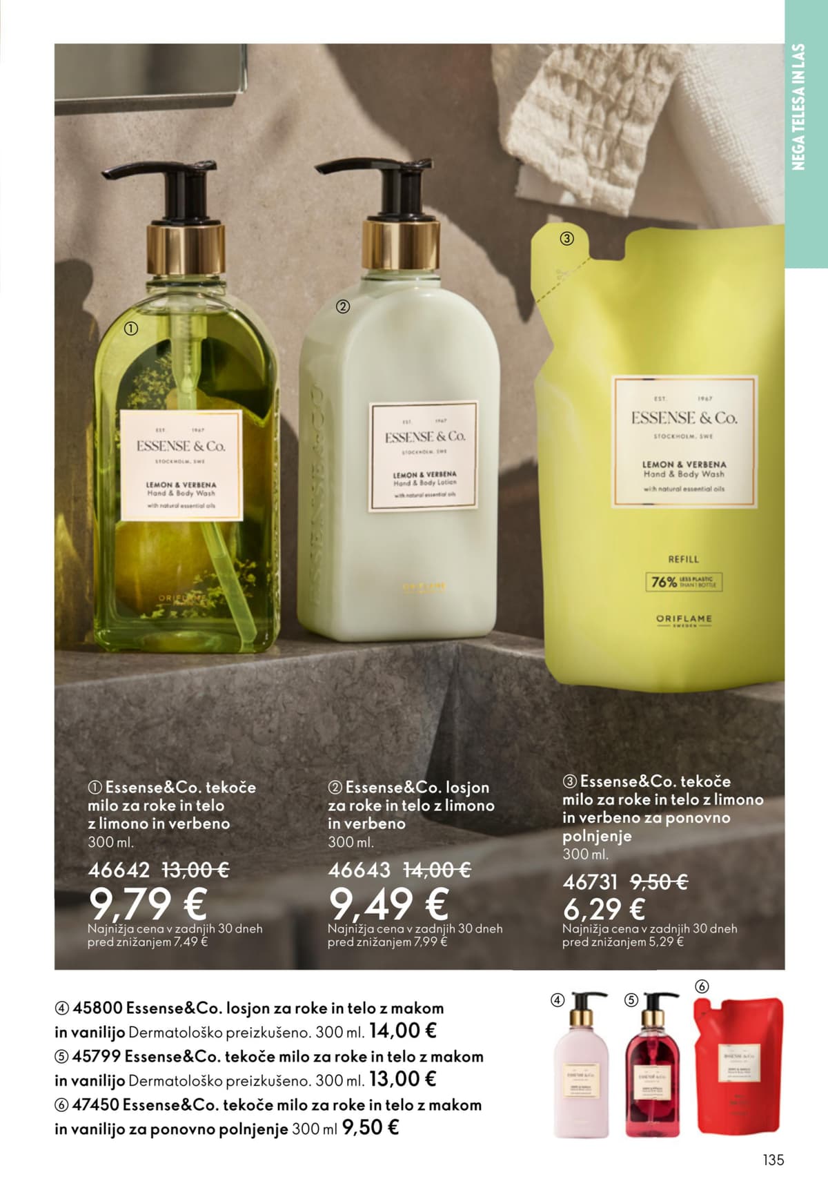 Stran 135. Oriflame kataloga - April 2026 od 25.03.2026.
