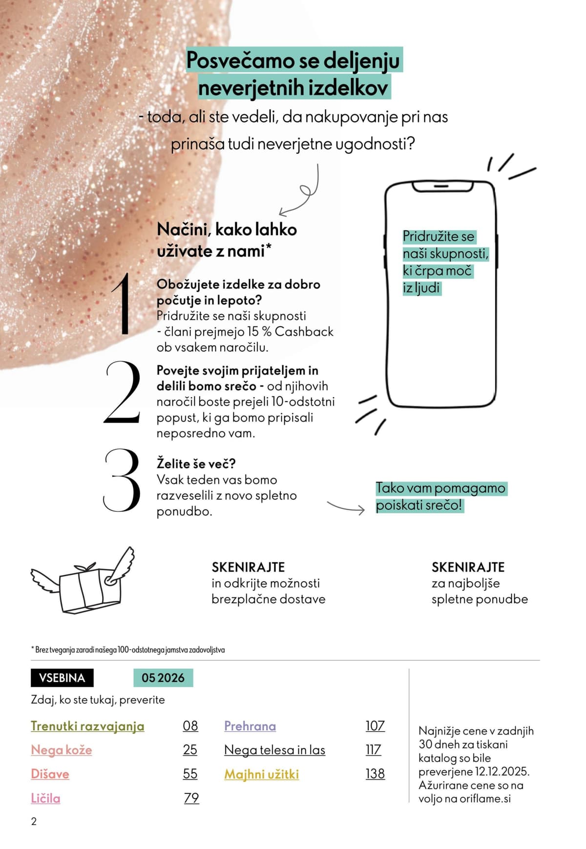 Stran 2. Oriflame kataloga - April 2026 od 25.03.2026.
