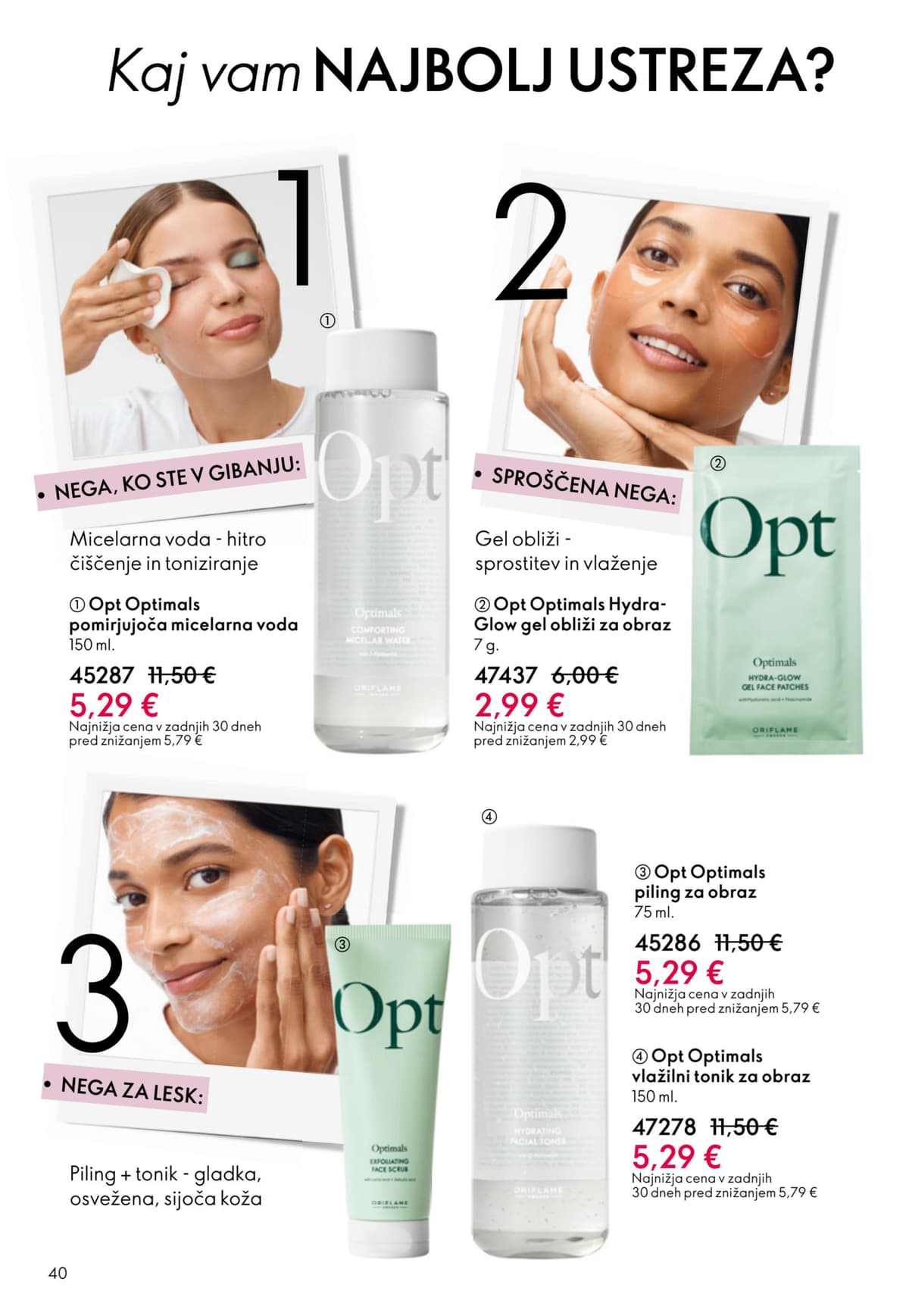 Stran 40. Oriflame kataloga - April 2026