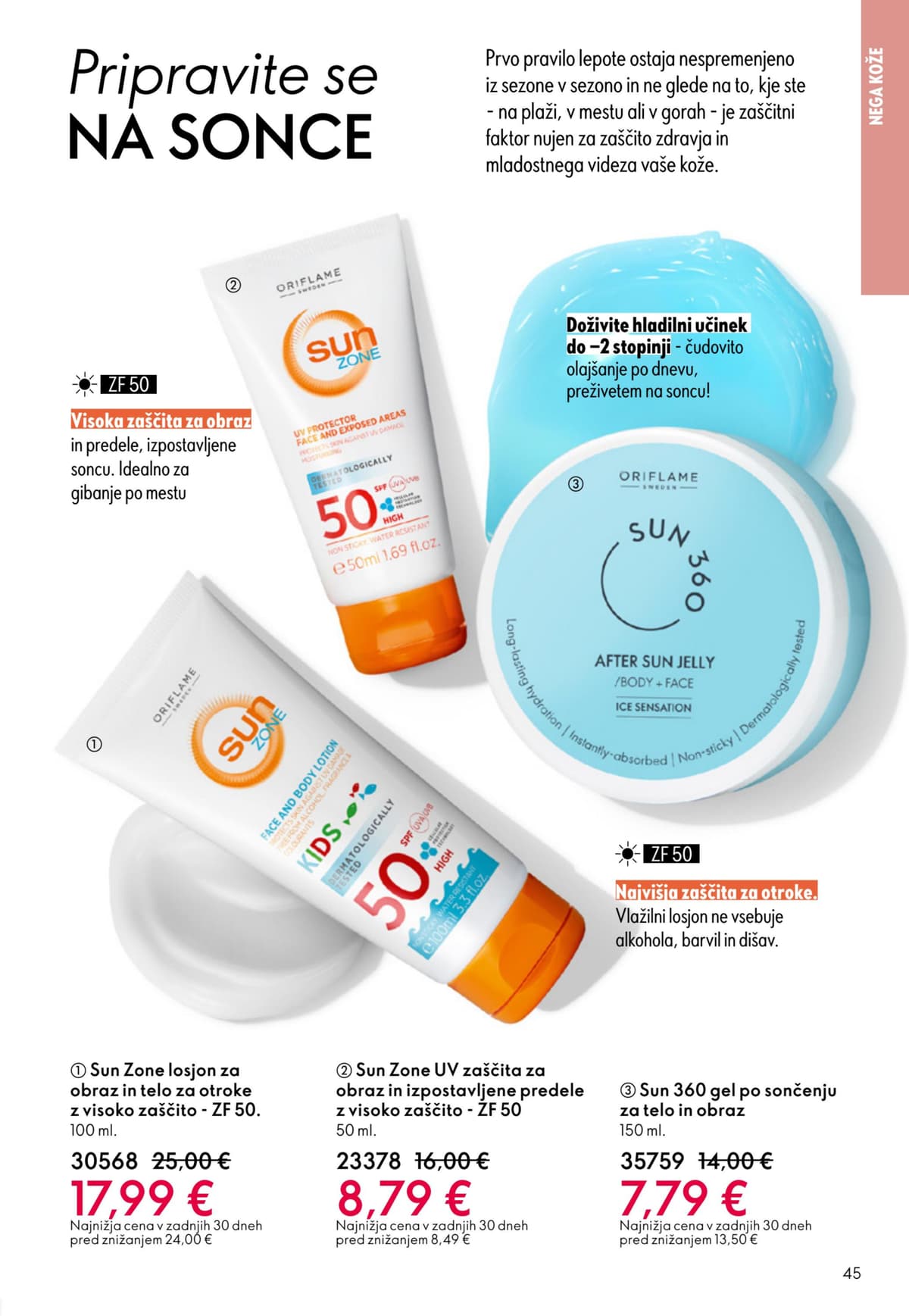 Stran 45. Oriflame kataloga - April 2026 od 25.03.2026.