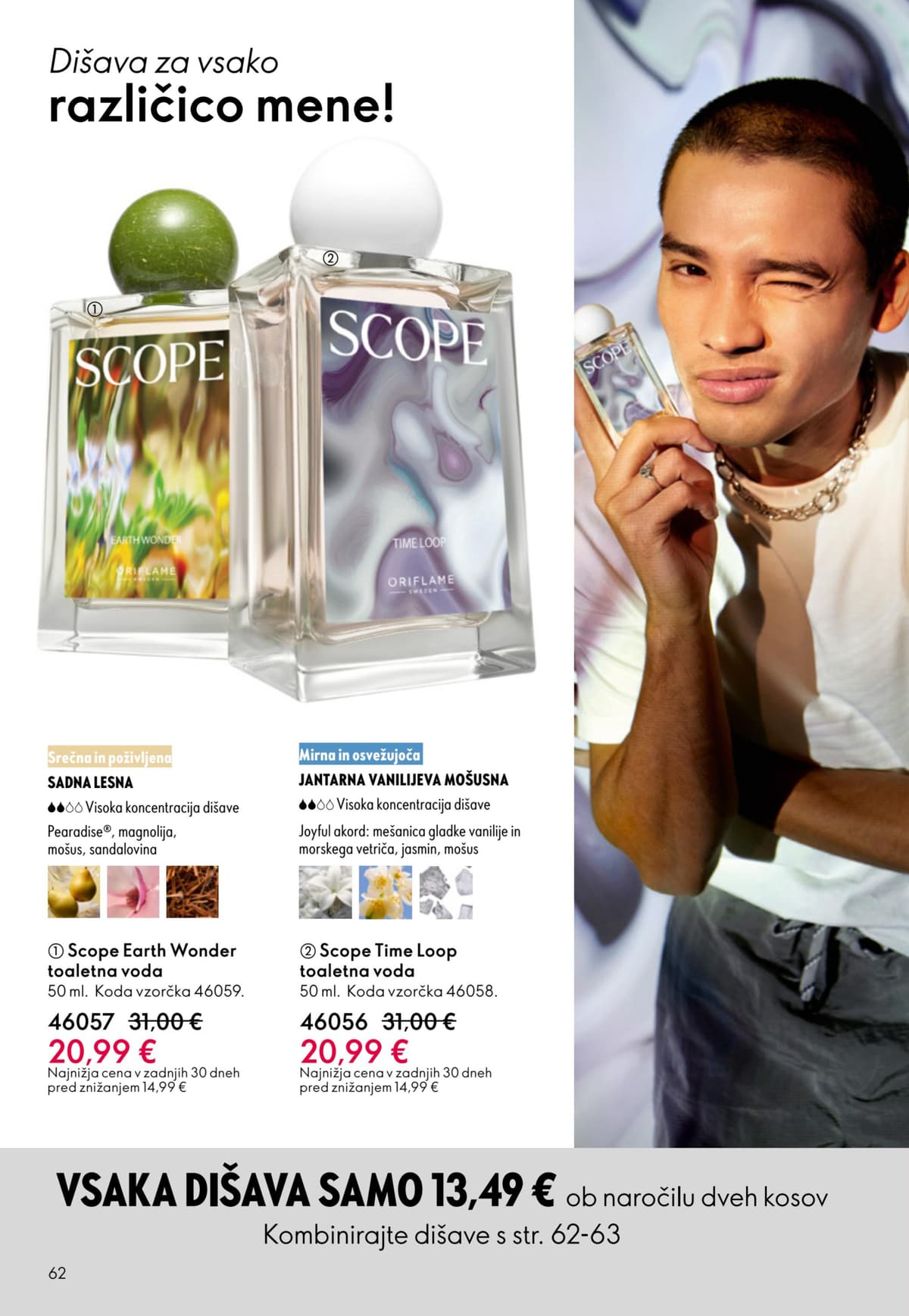Stran 62. Oriflame kataloga - April 2026 od 25.03.2026.