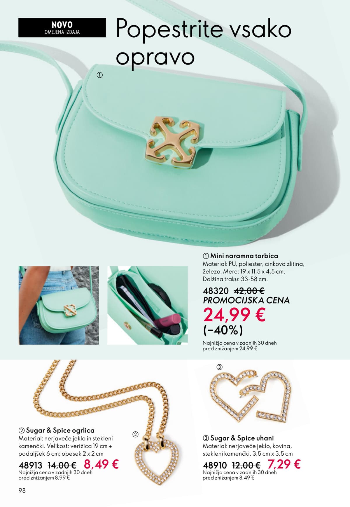 Stran 98. Oriflame kataloga - April 2026 od 25.03.2026.