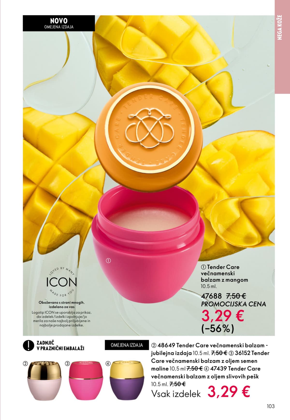 Stran 103. Oriflame kataloga - Akcijska Ponudba od 17.04.2026.