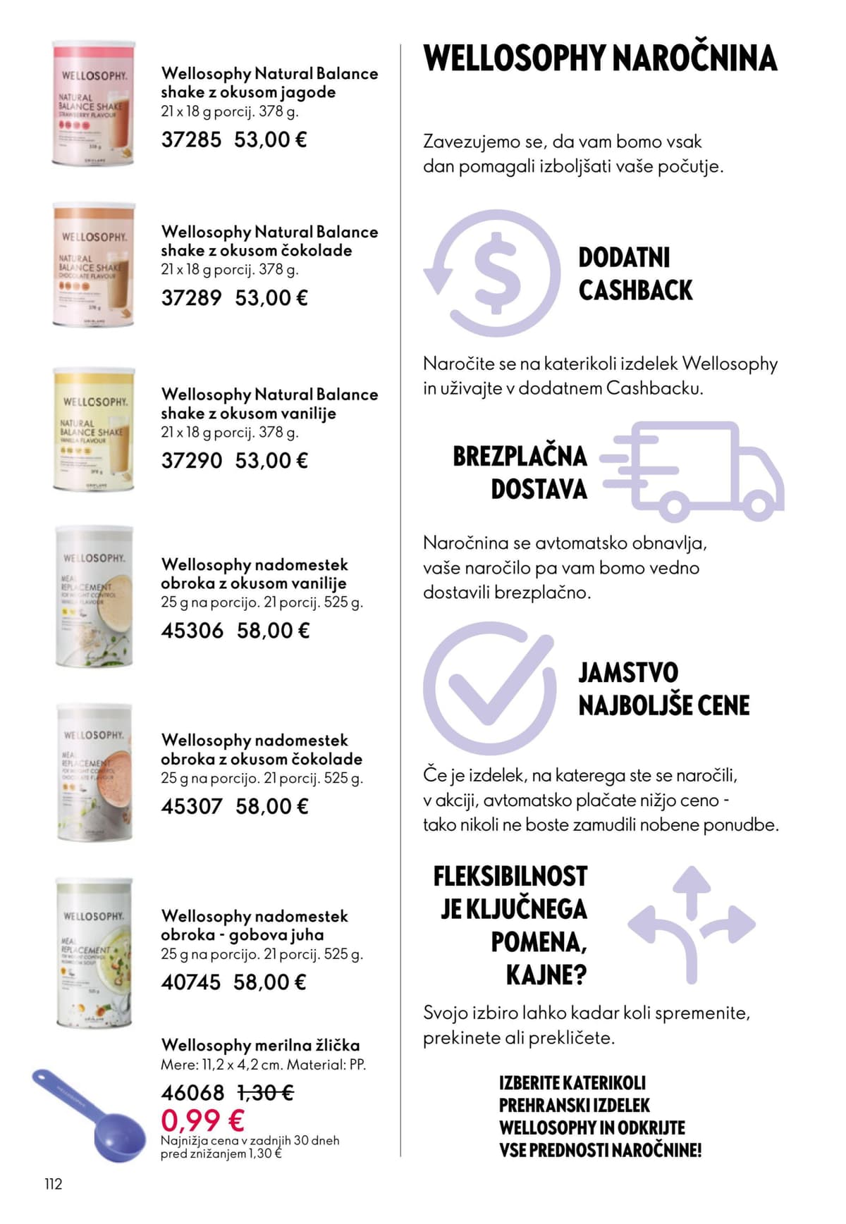 Stran 112. Oriflame kataloga - Akcijska Ponudba od 17.04.2026.