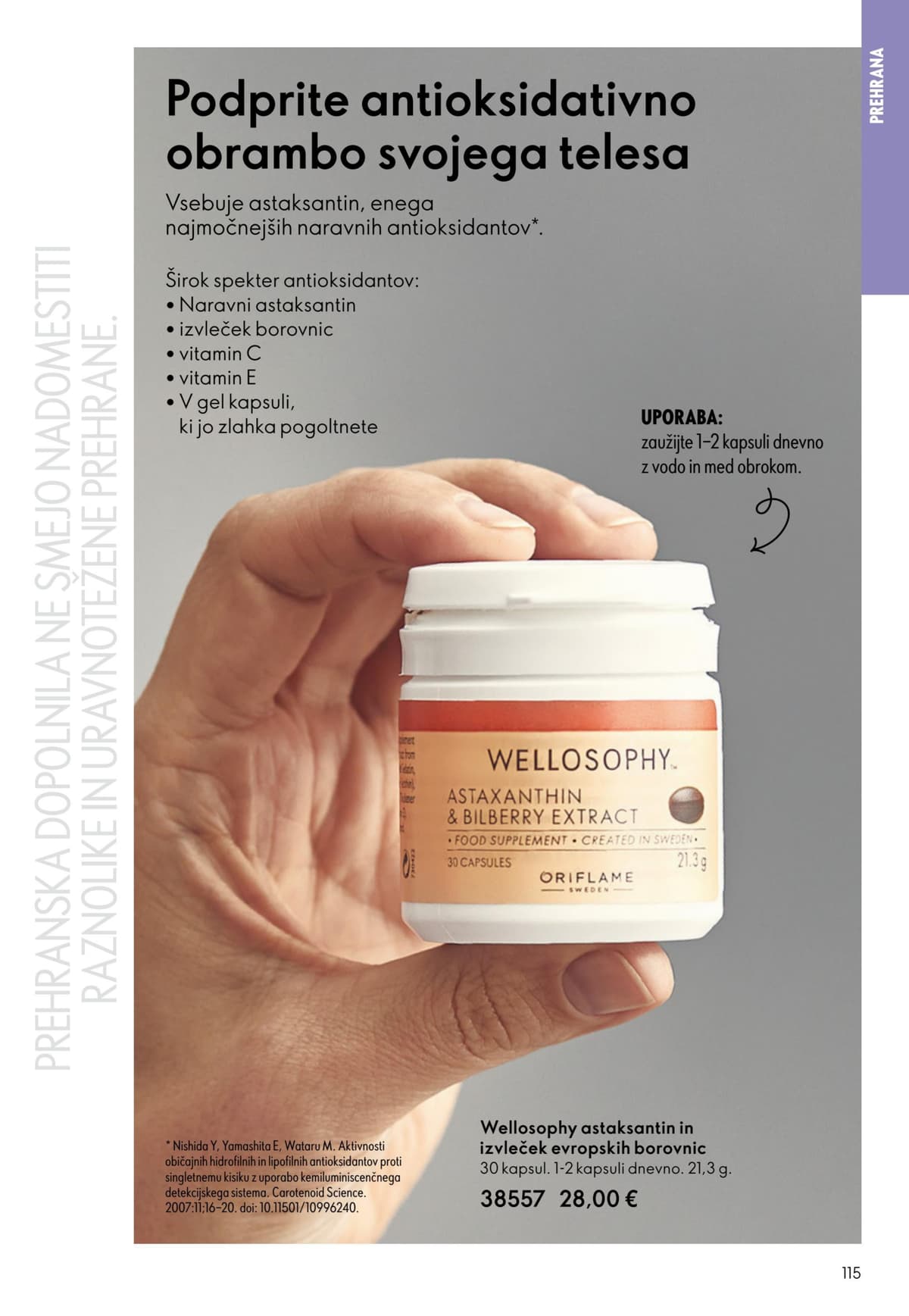 Stran 115. Oriflame kataloga - Akcijska Ponudba od 17.04.2026.