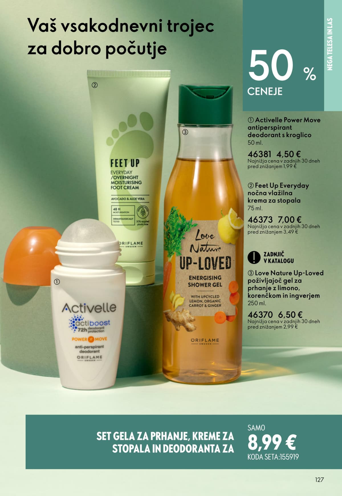 Stran 127. Oriflame kataloga - Akcijska Ponudba od 17.04.2026.
