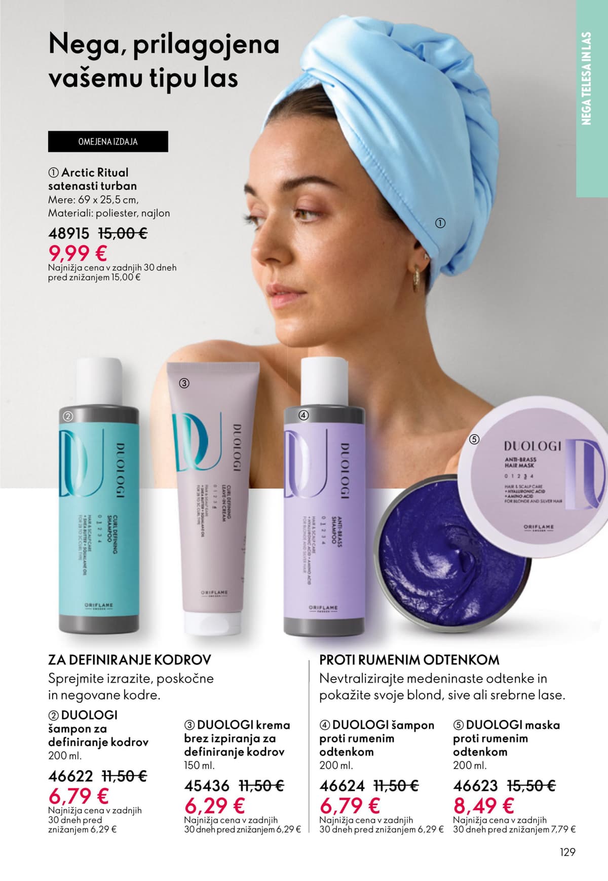 Stran 129. Oriflame kataloga - Akcijska Ponudba od 17.04.2026.