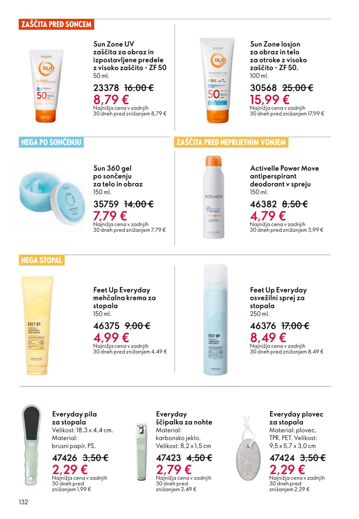 Stran 132. Oriflame kataloga - Akcijska Ponudba