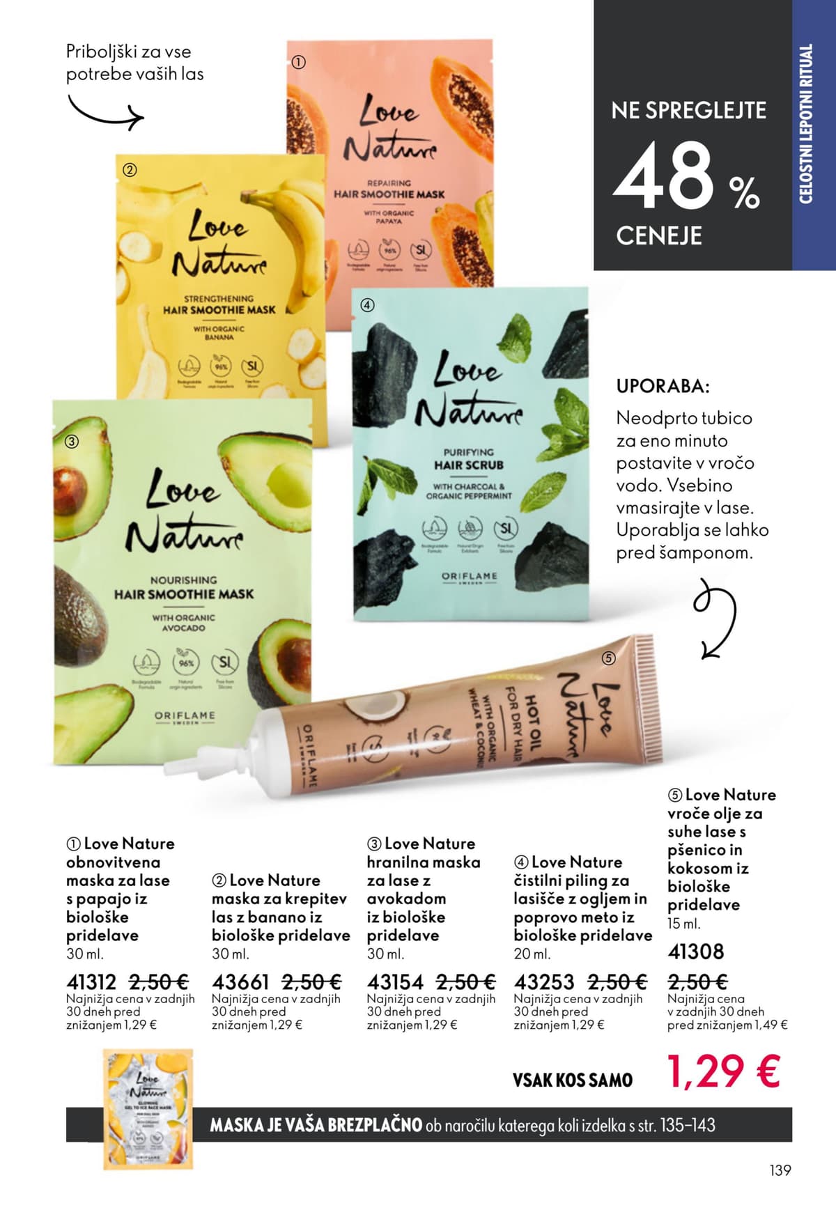 Stran 139. Oriflame kataloga - Akcijska Ponudba od 17.04.2026.