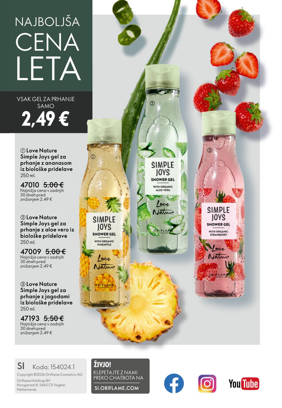 Stran 148. Oriflame kataloga - Akcijska Ponudba od 17.04.2026.