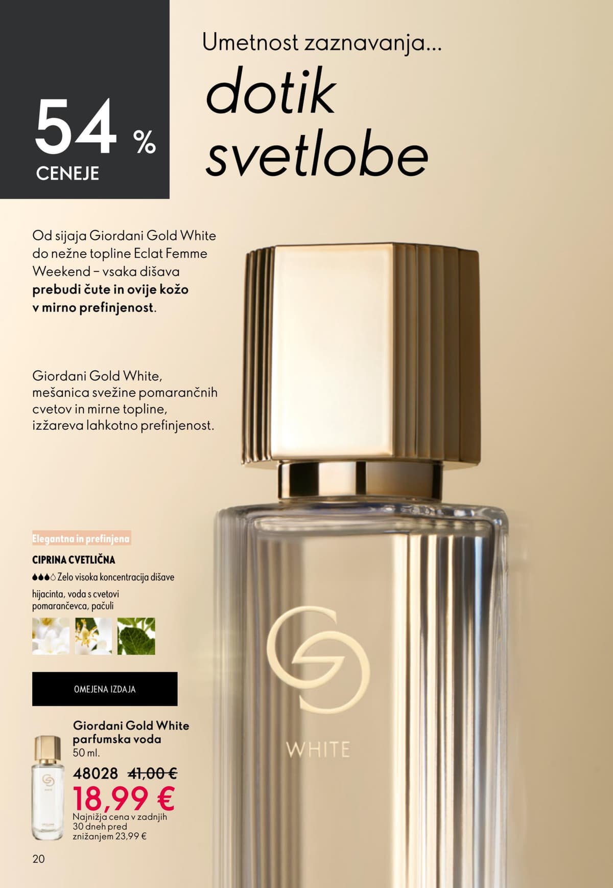 Stran 20. Oriflame kataloga - Akcijska Ponudba od 17.04.2026.