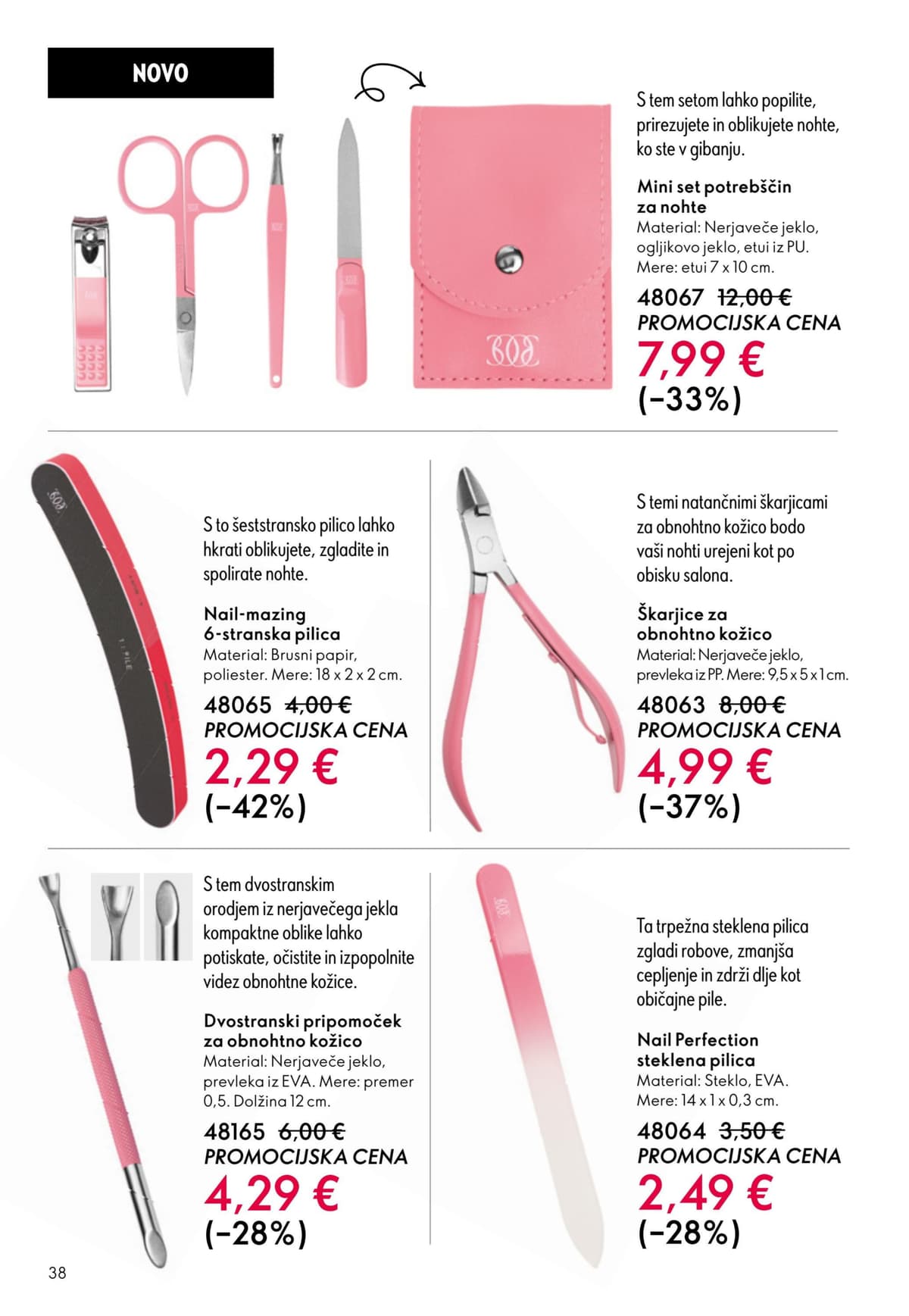 Stran 38. Oriflame kataloga - Akcijska Ponudba od 17.04.2026.