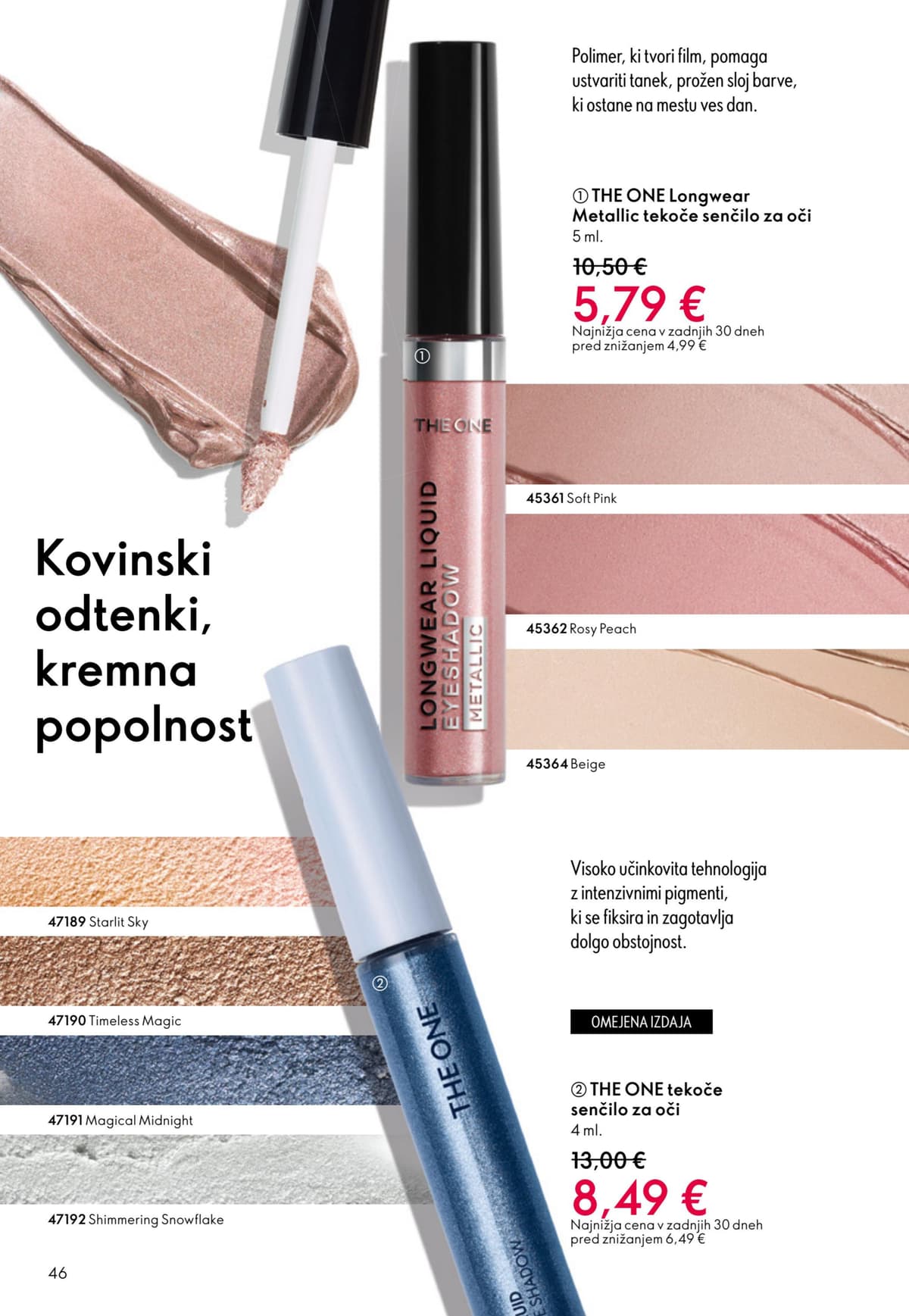 Stran 46. Oriflame kataloga - Akcijska Ponudba od 17.04.2026.