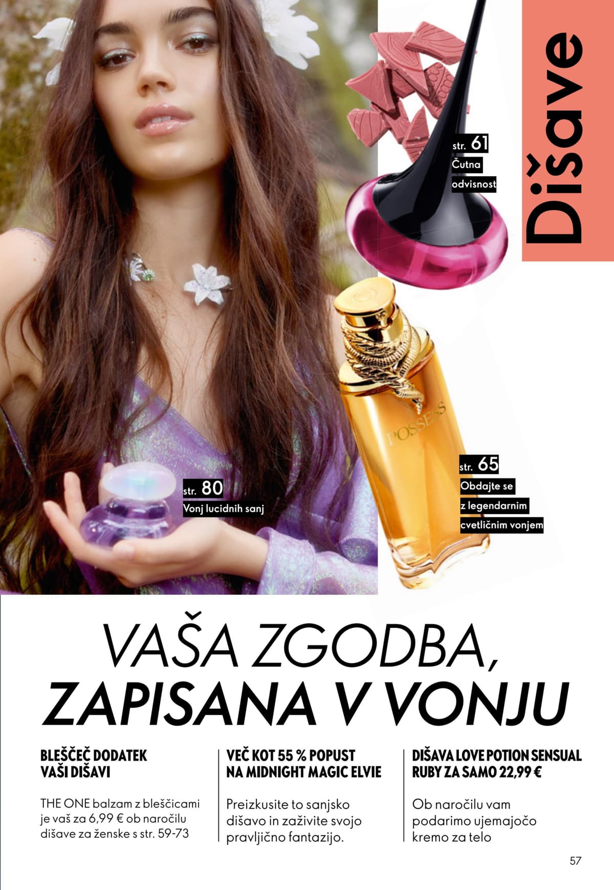 Stran 57. Oriflame kataloga - Akcijska Ponudba od 17.04.2026.