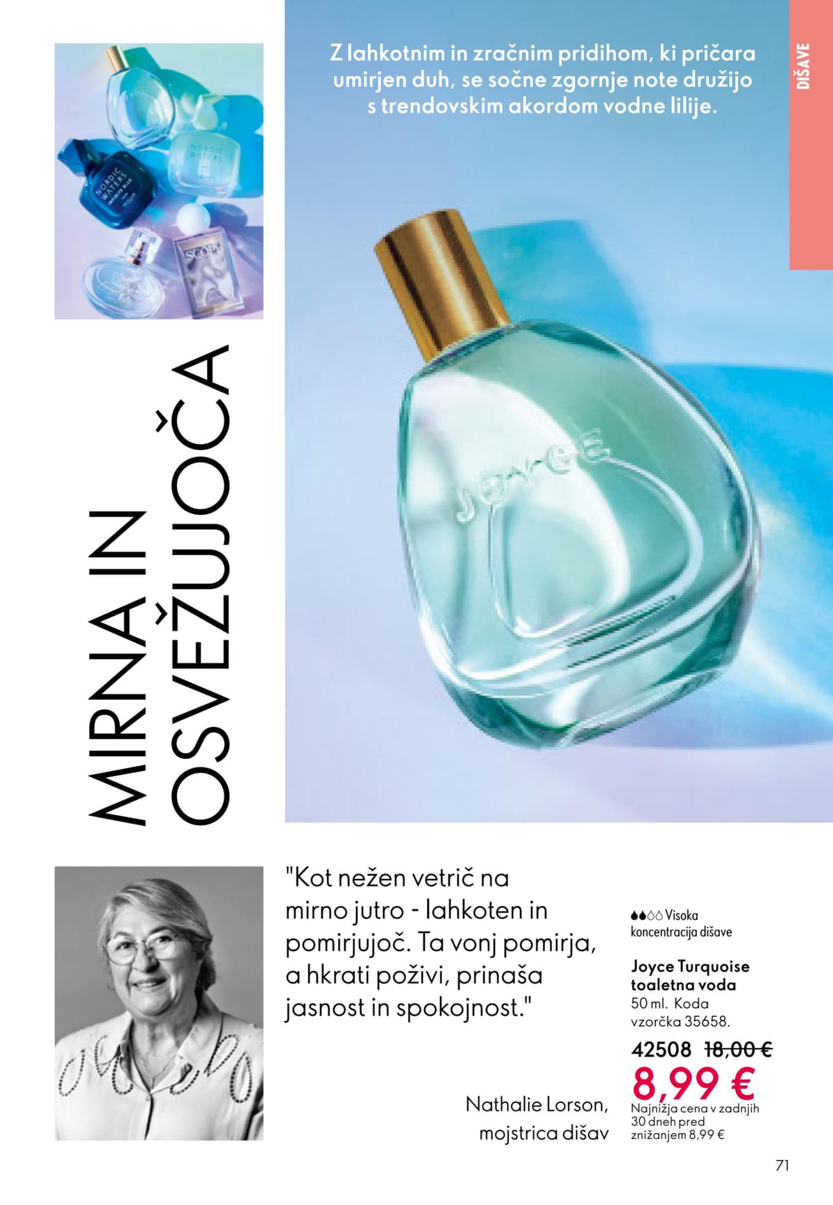 Stran 71. Oriflame kataloga - Akcijska Ponudba od 17.04.2026.