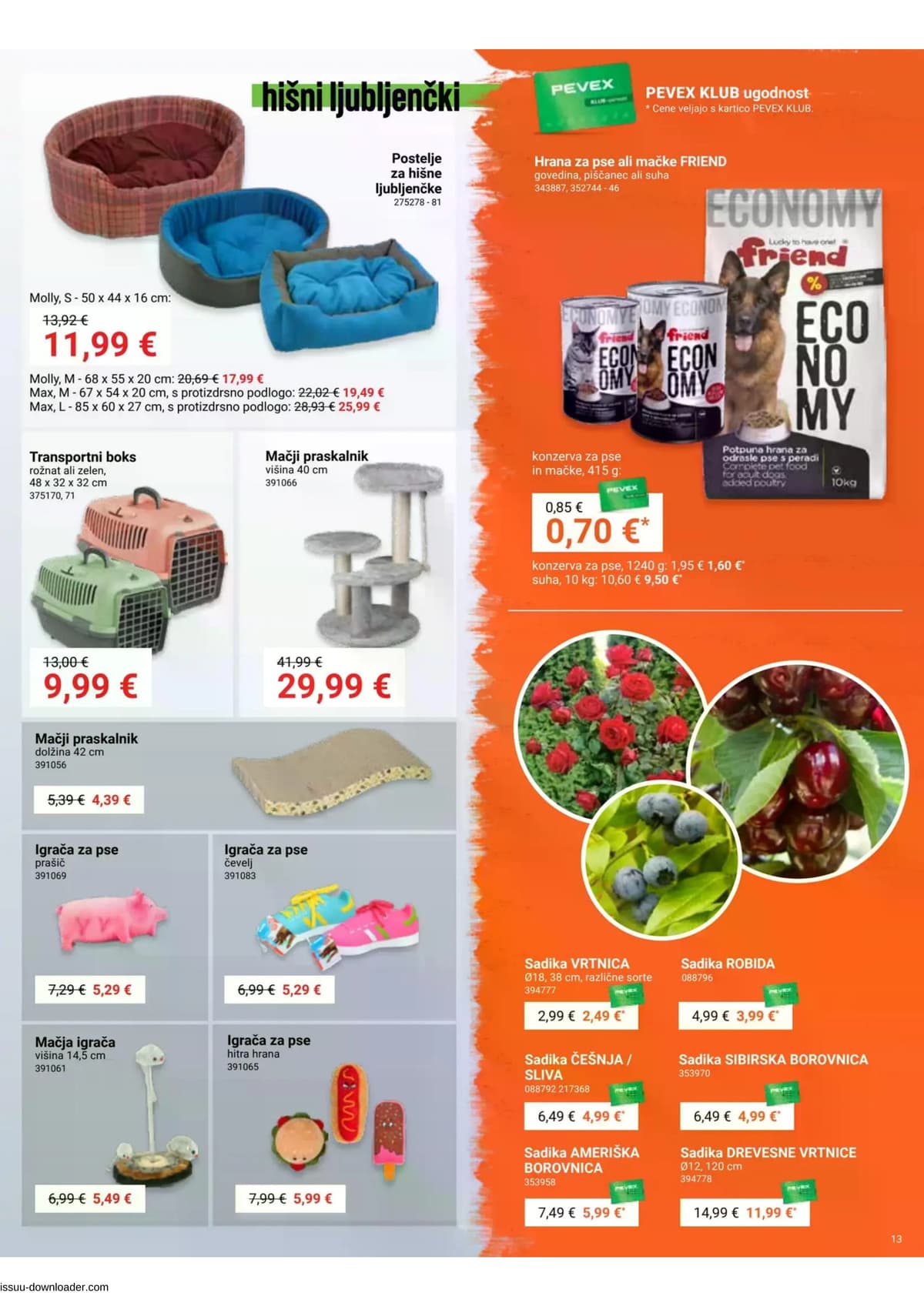 Stran 13. Pevex kataloga - Akcijska ponudba od 03.03.2026.